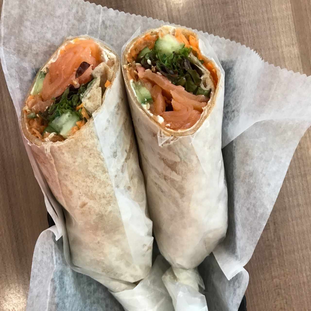 Salmón Sushi Wrap