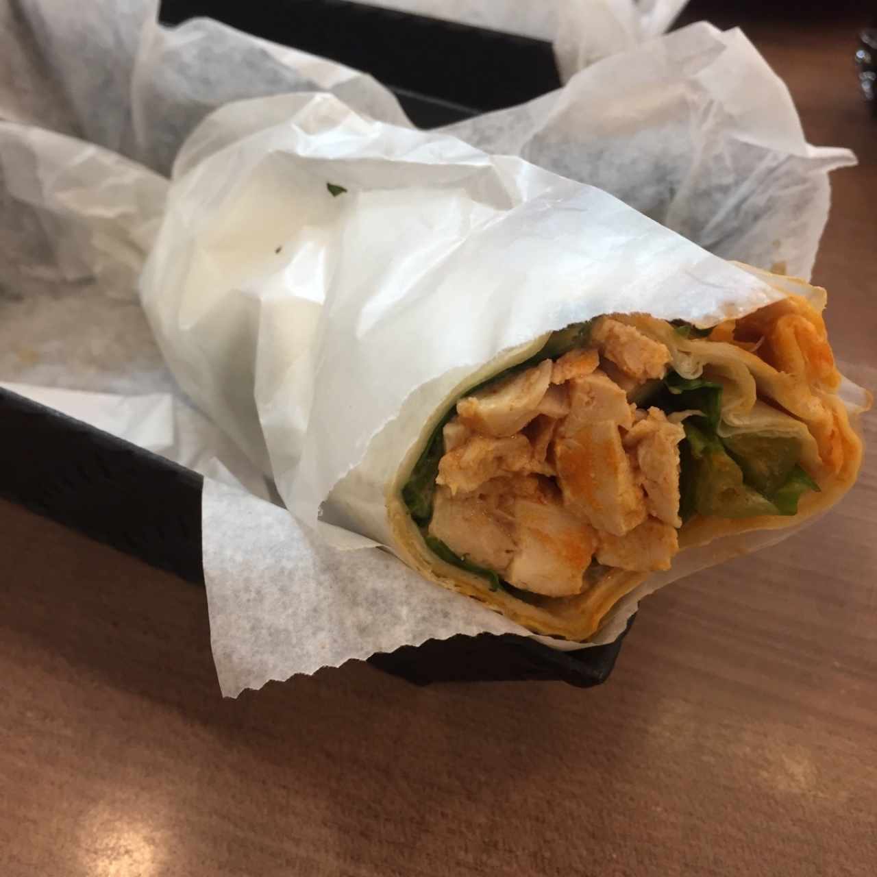 buffalo chicken wrap