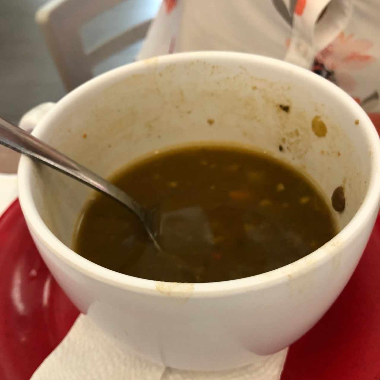 sopa de lentejas con carne