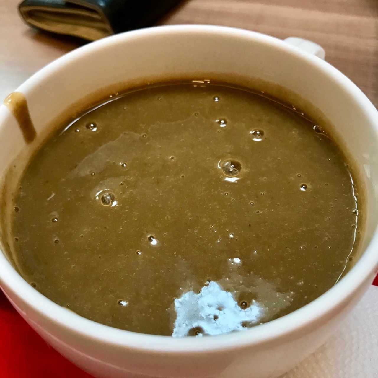 Crema de lentejas