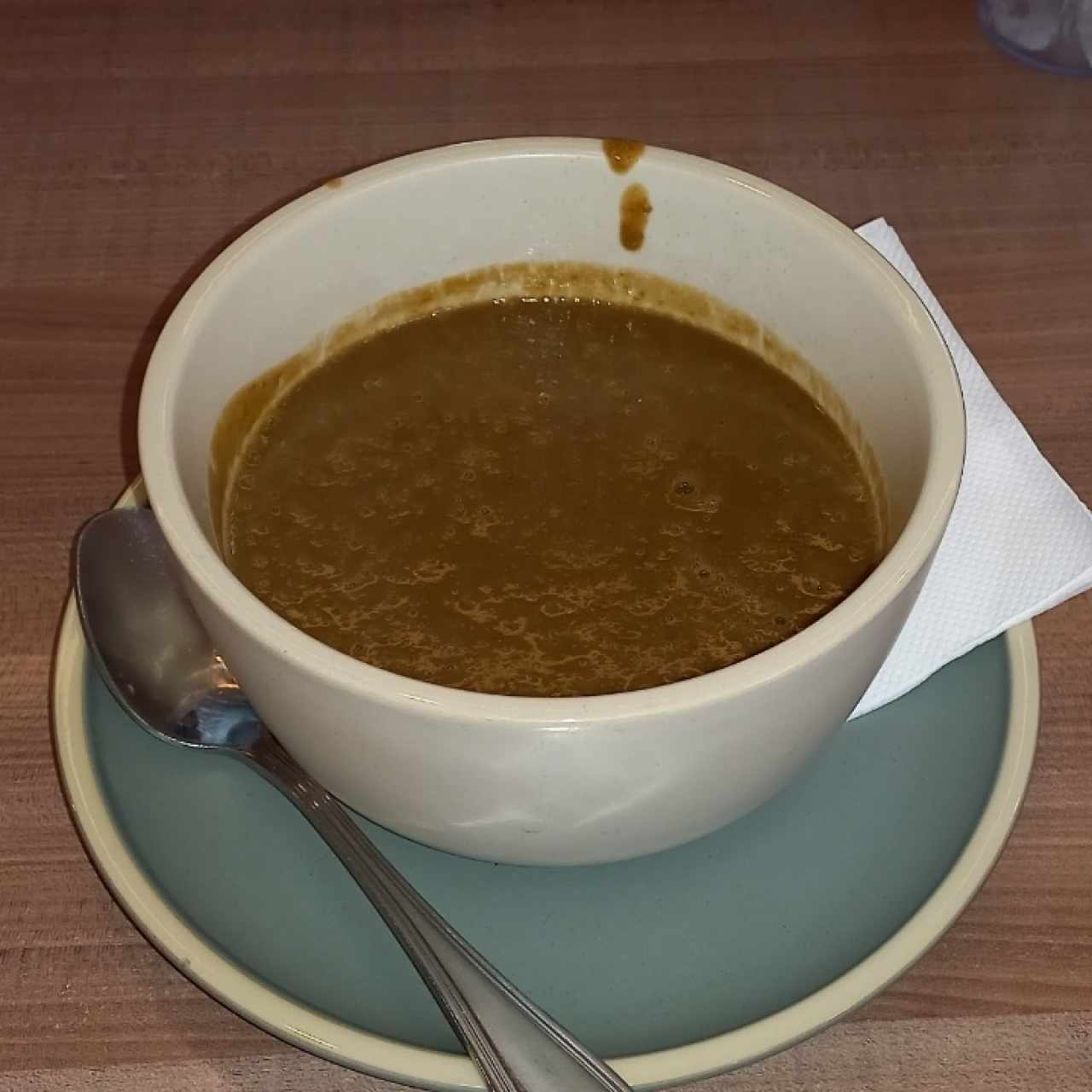 sopa de lentejas