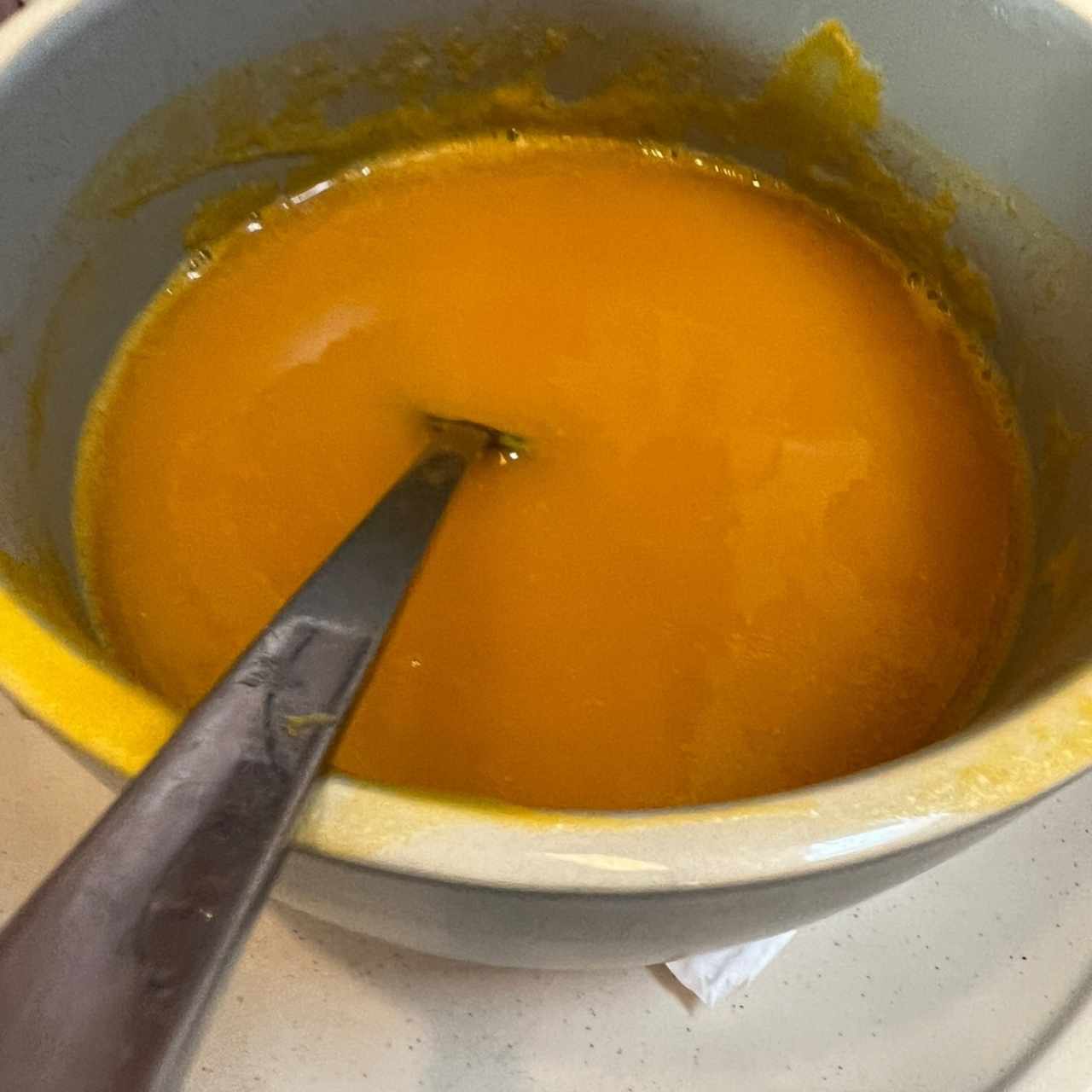 Crema de zapallo 