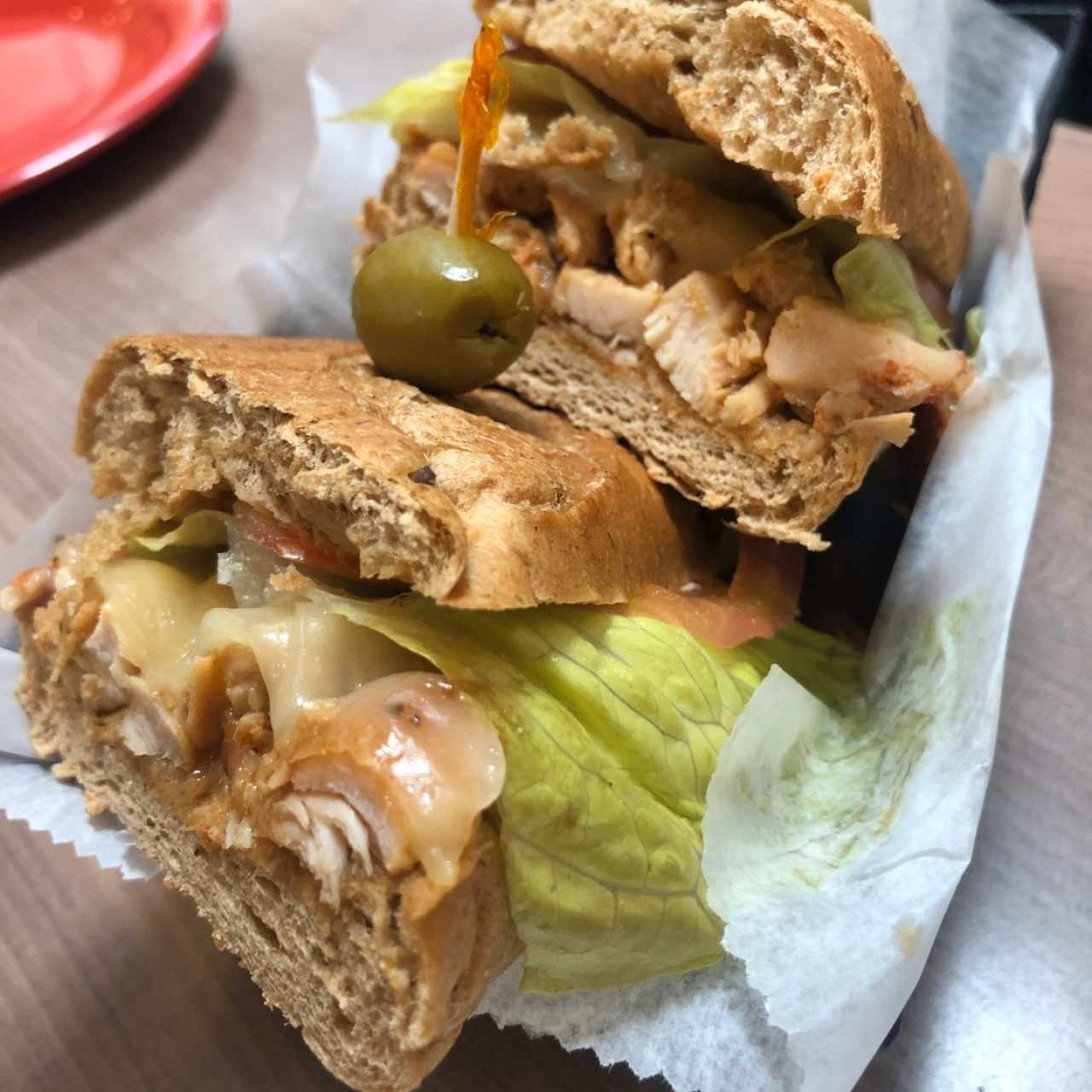 Chicken sandwich