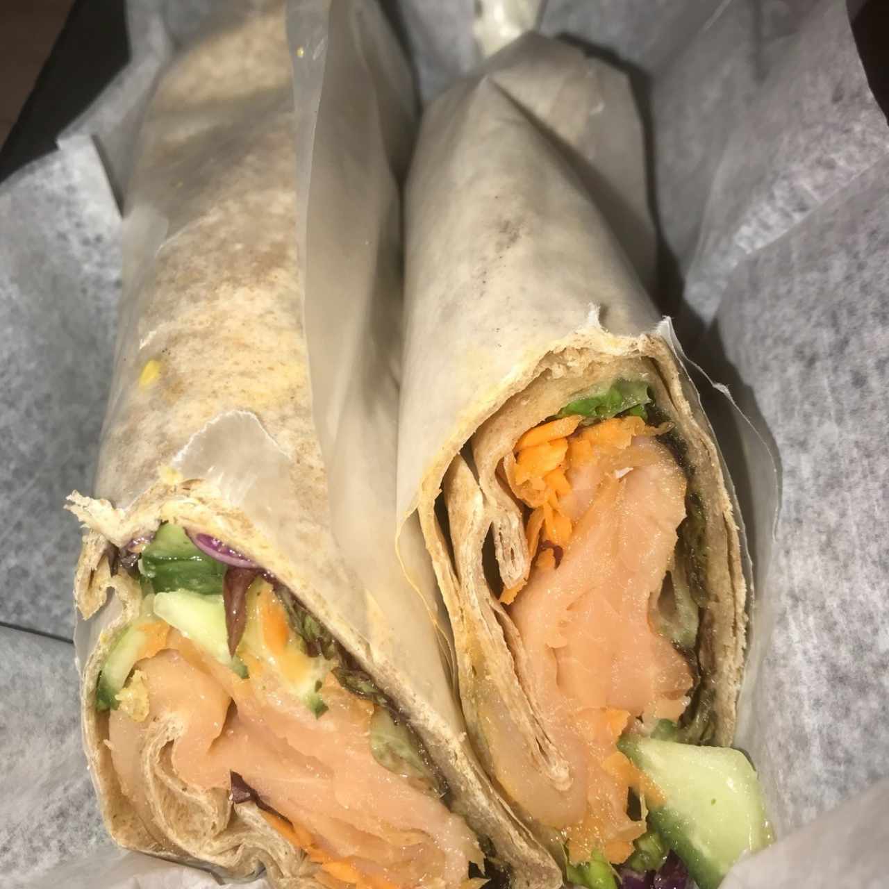 wrap de salmon