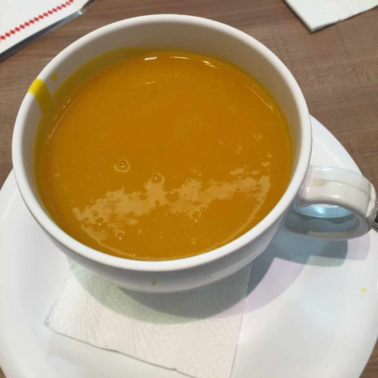 sopa de zapallo