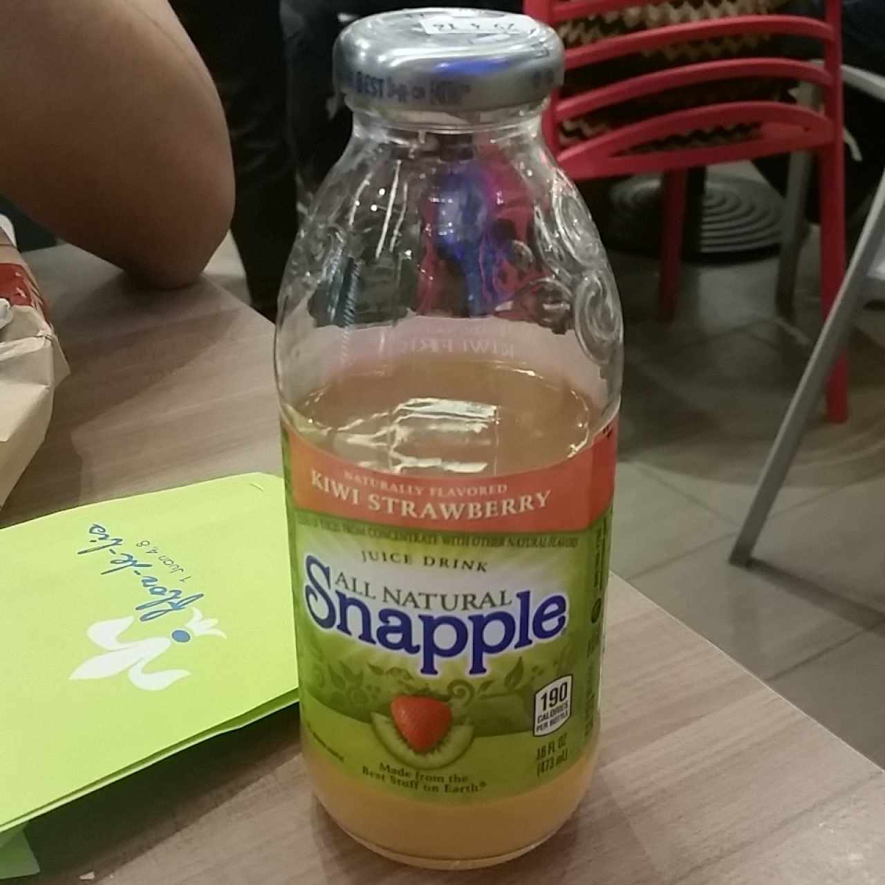 snapple kiwi fresa