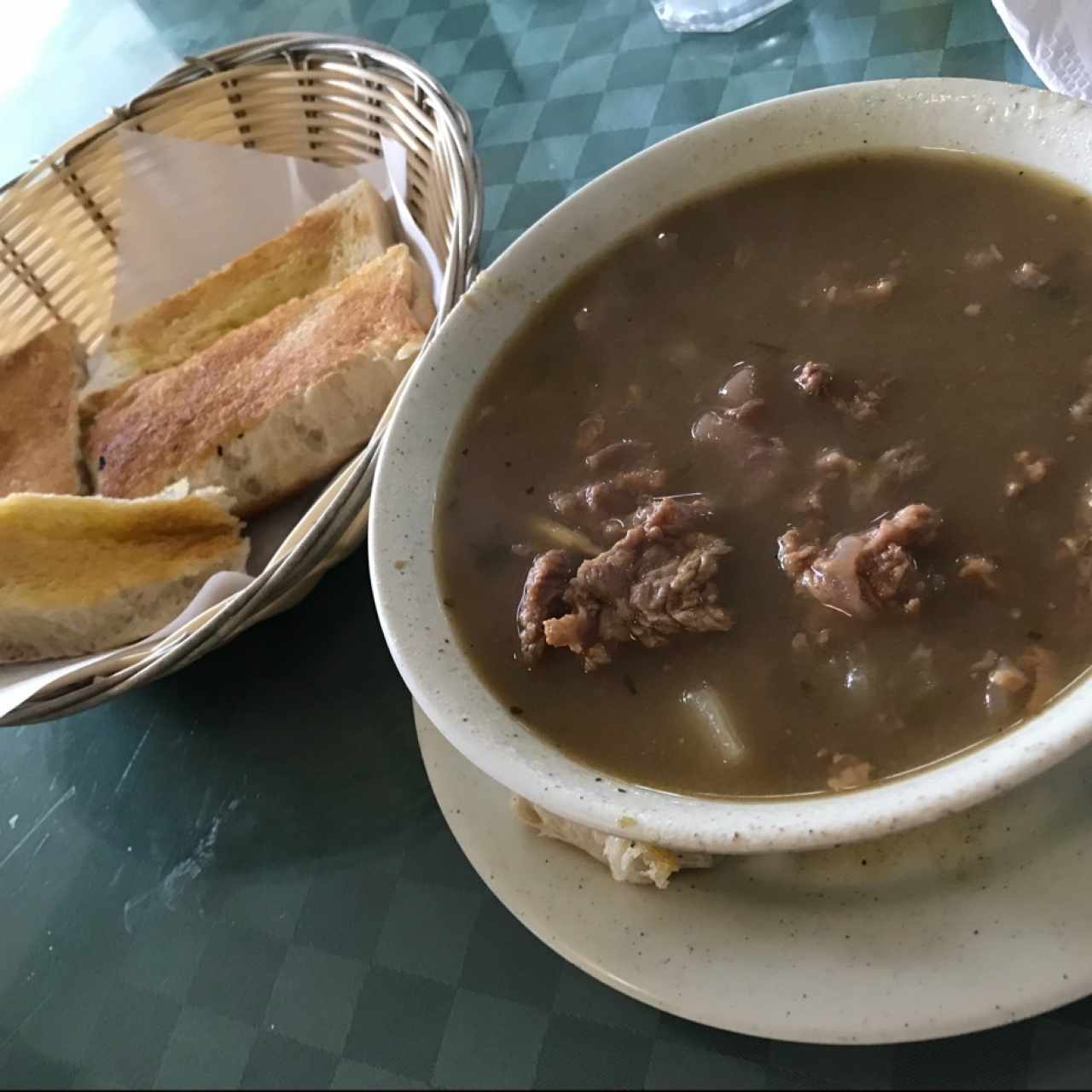 sopa de carne