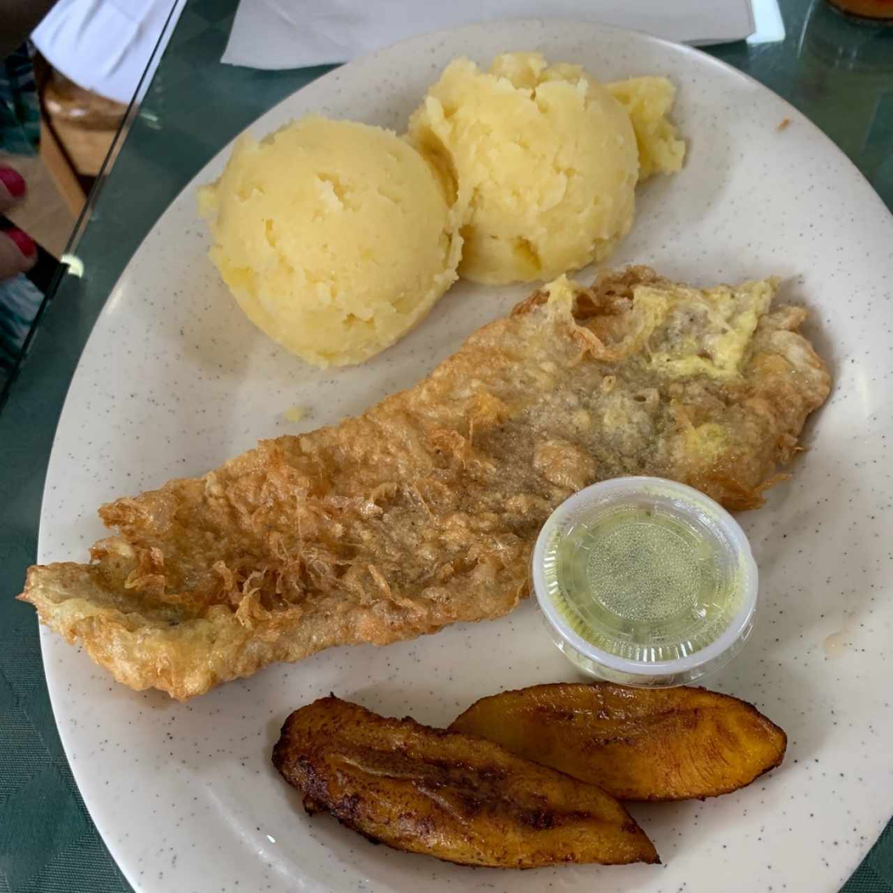 Lenguado a la Francesa con Puré de Papas