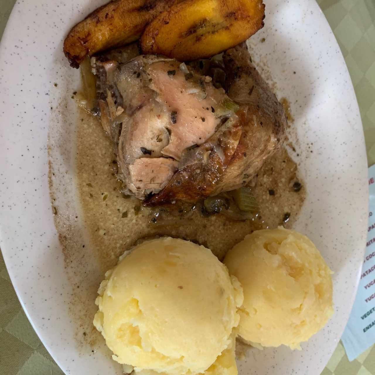 Pollo Asado con Puré de Papas