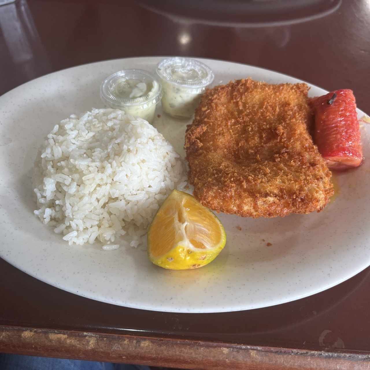 Filete de pargo rojo