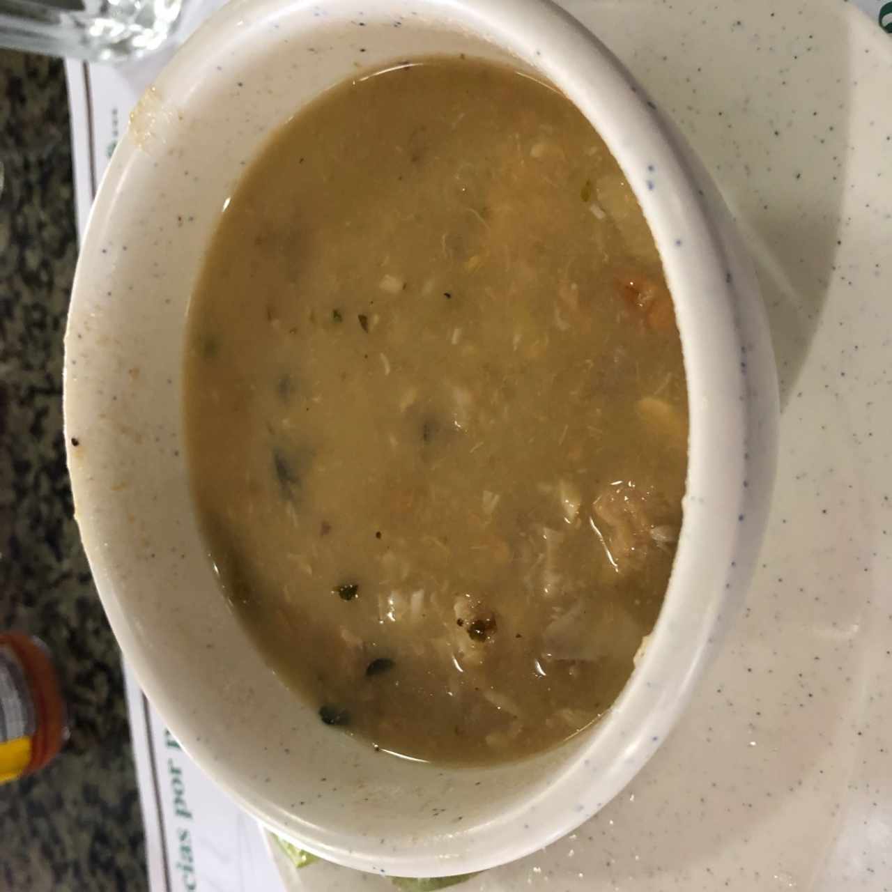 sopa de mariscos