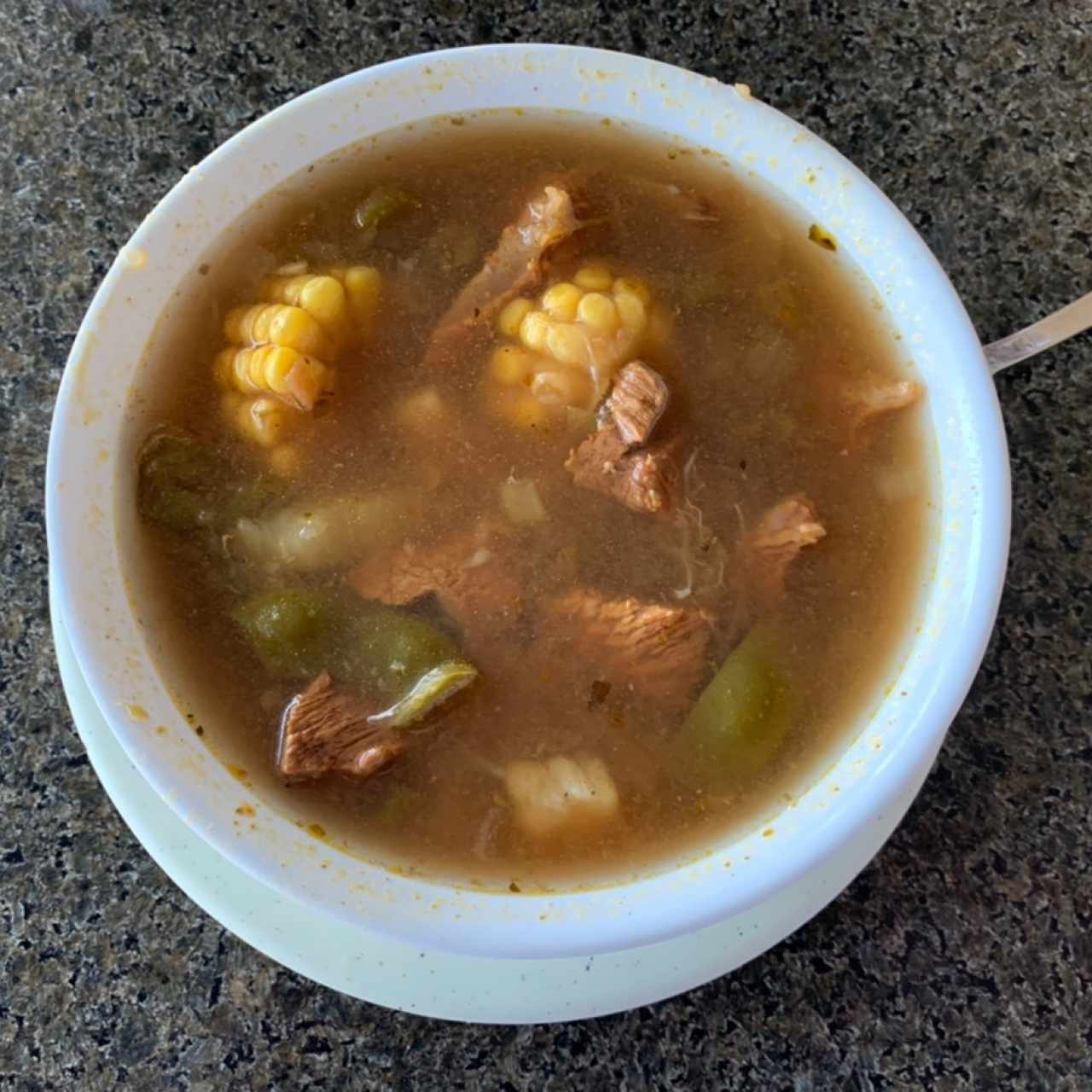 sopa de carne