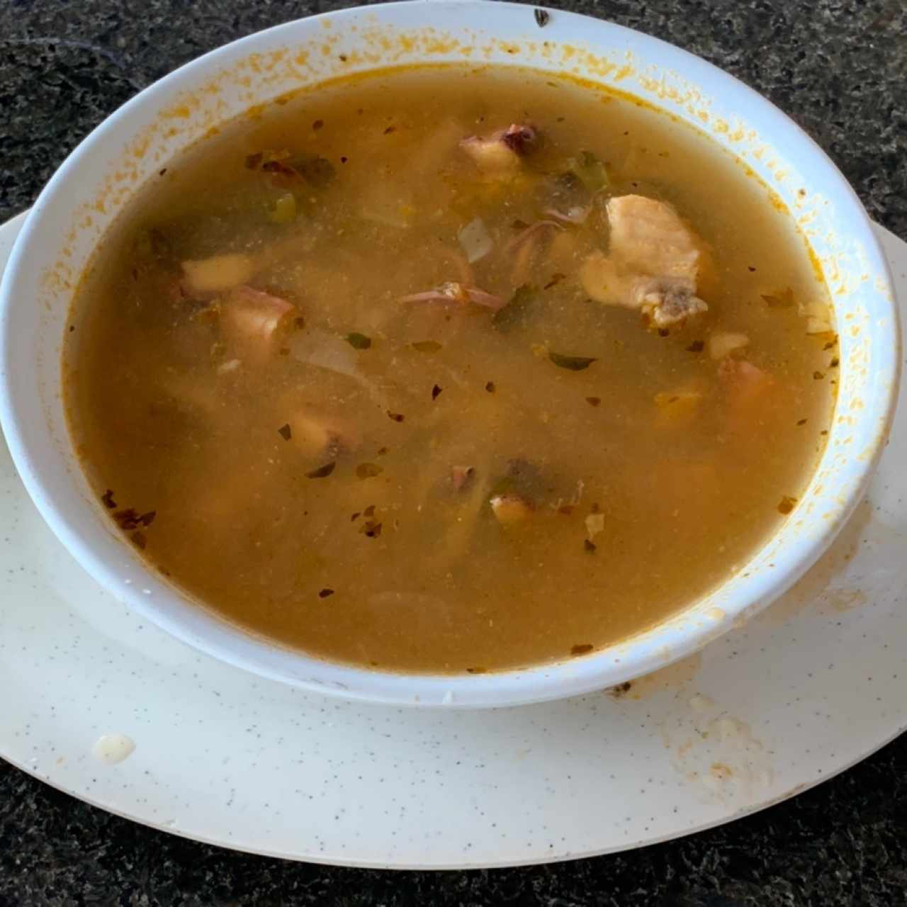 sopa de marisco