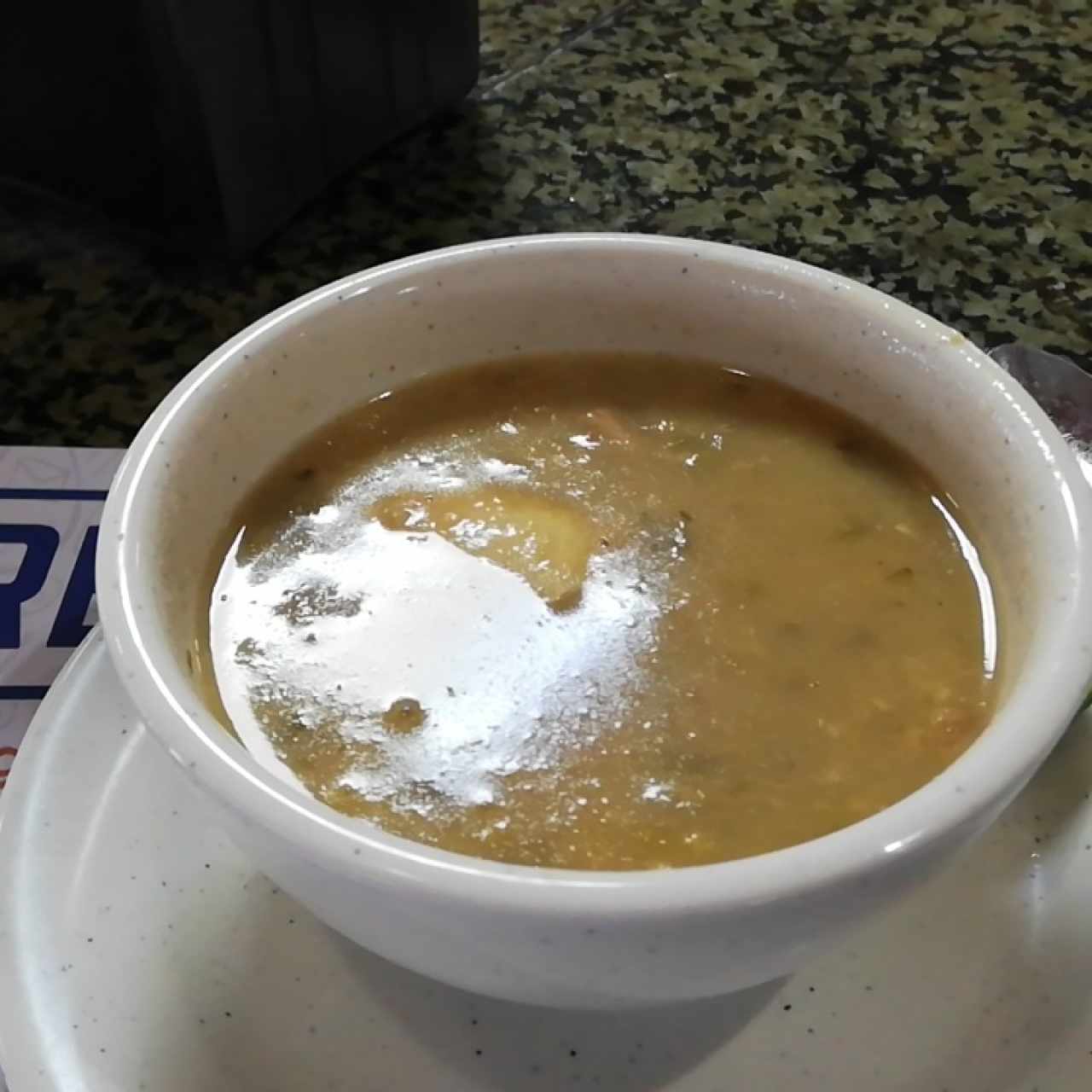 sopa de mariscos