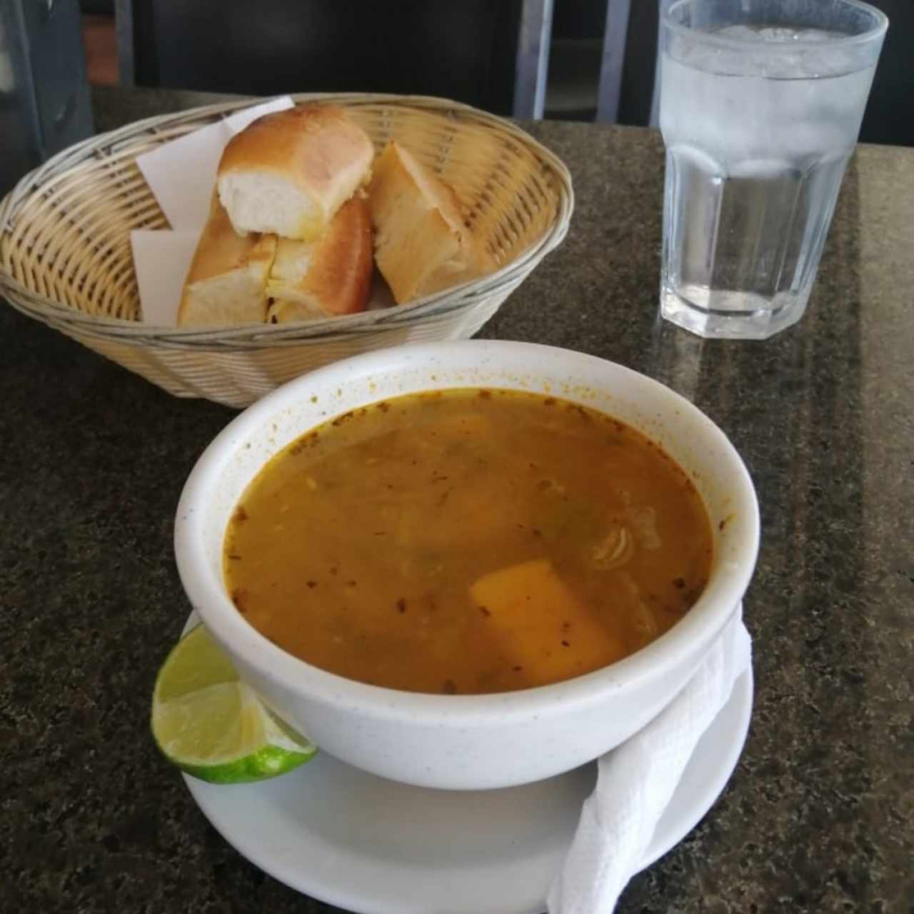 Sopa de mariscos