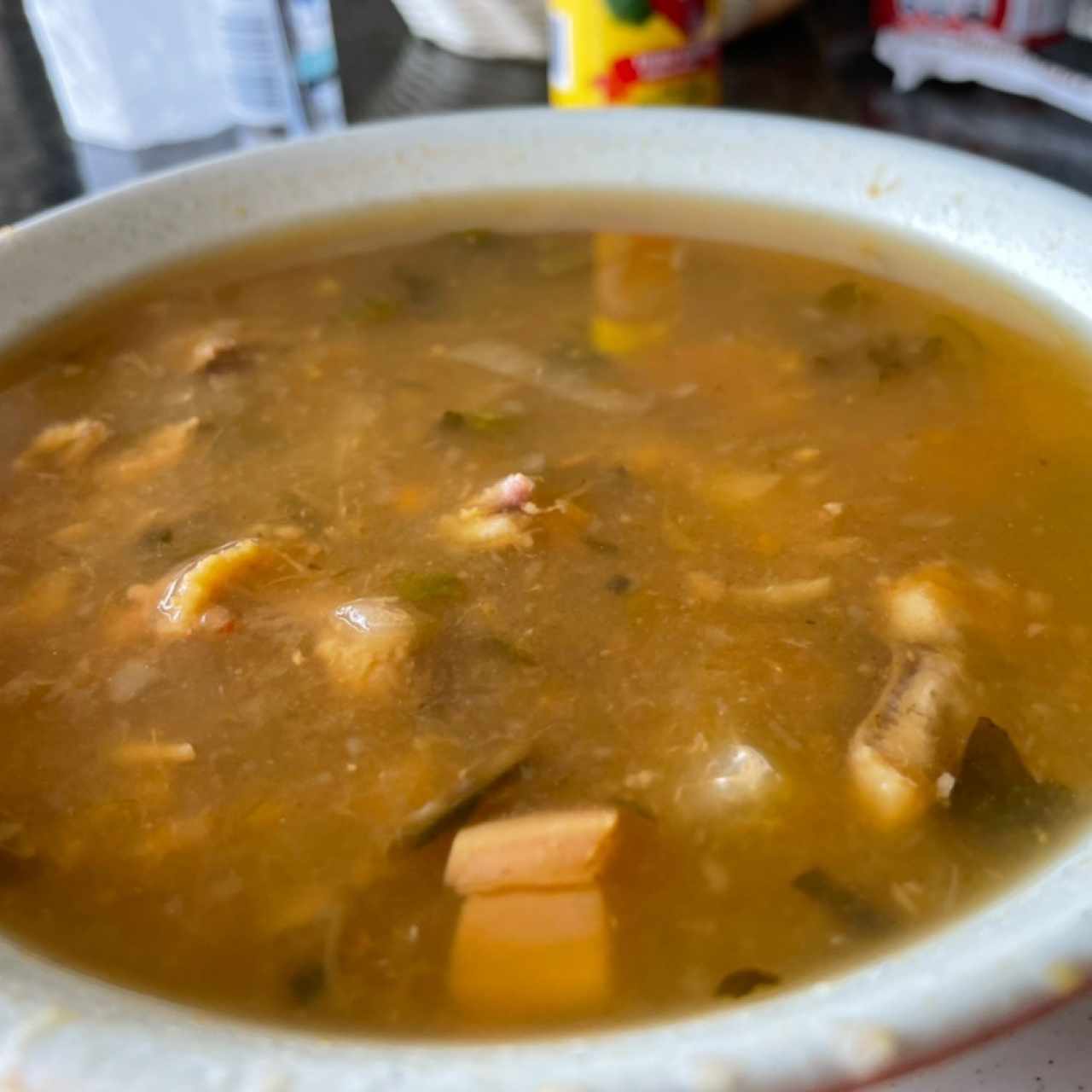 Sopa de mariscos