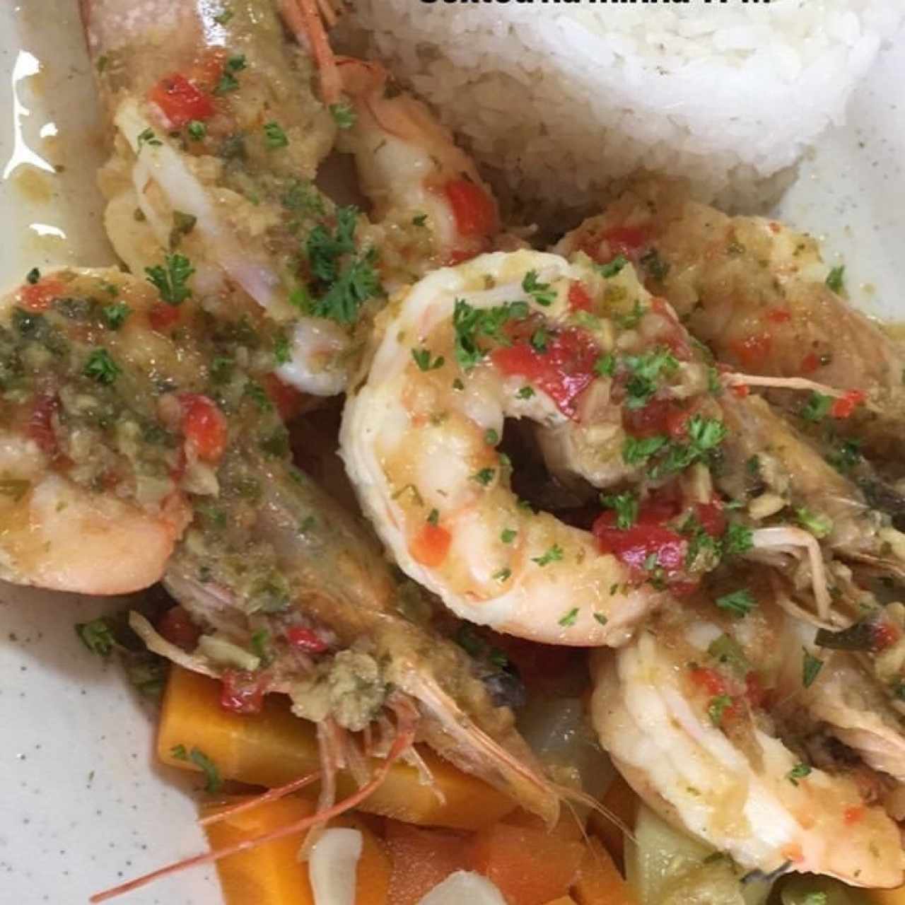 langostino al ajillo