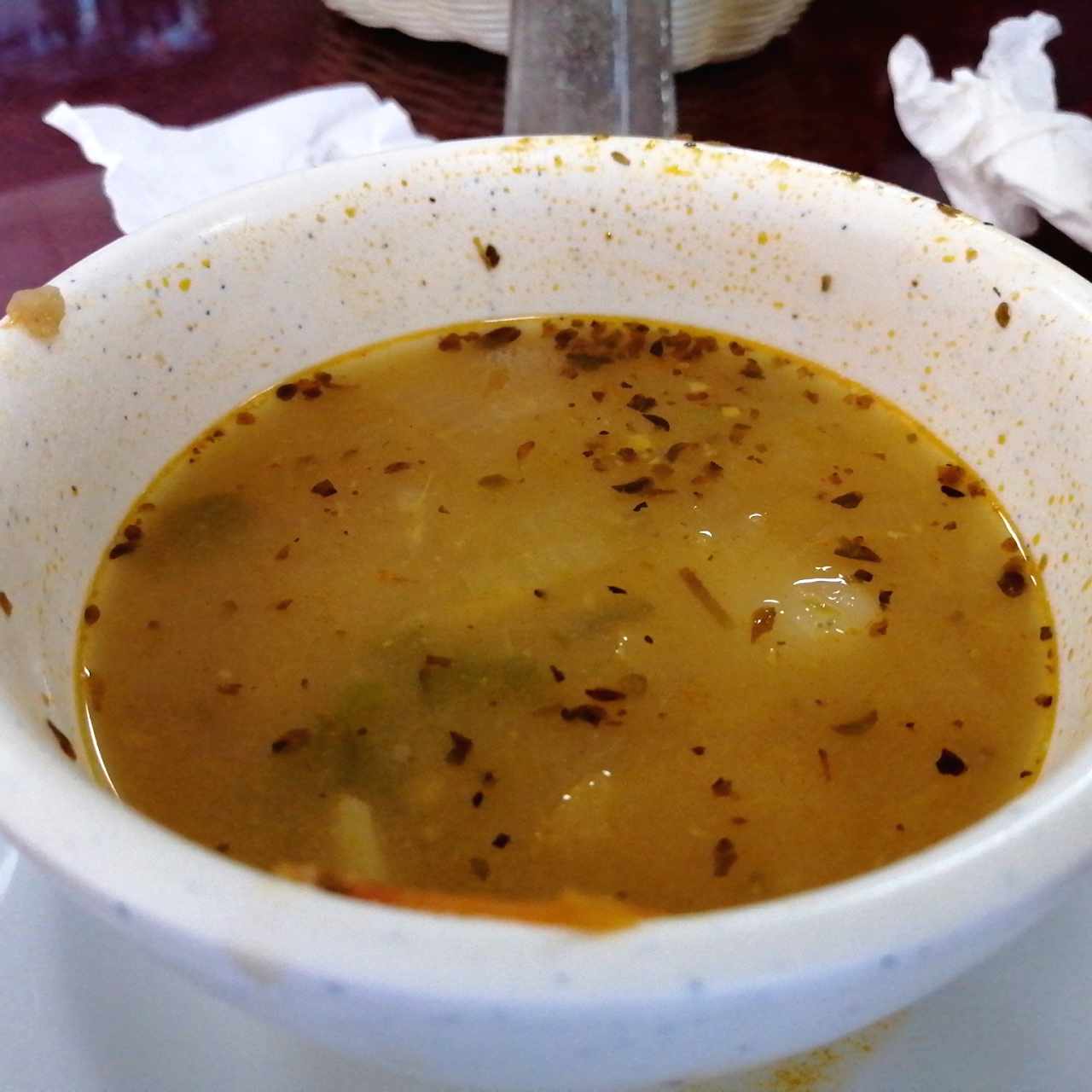 Sopa de marisco 