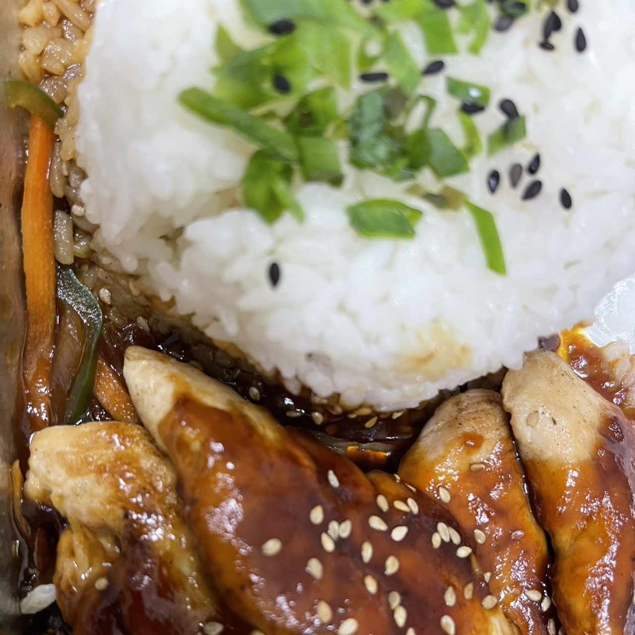 Platos Calientes - Pollo Teriyaki