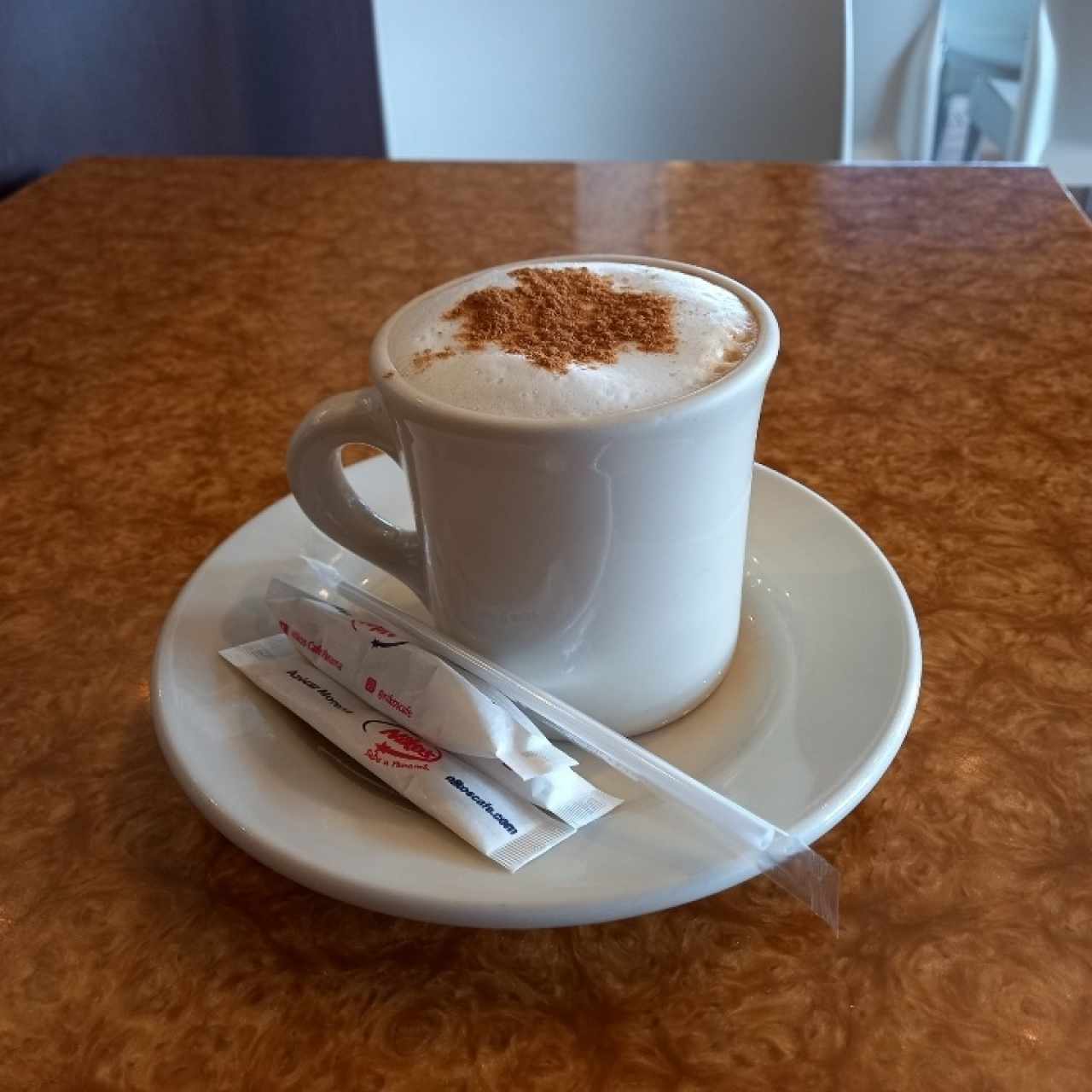 capuccino con canela