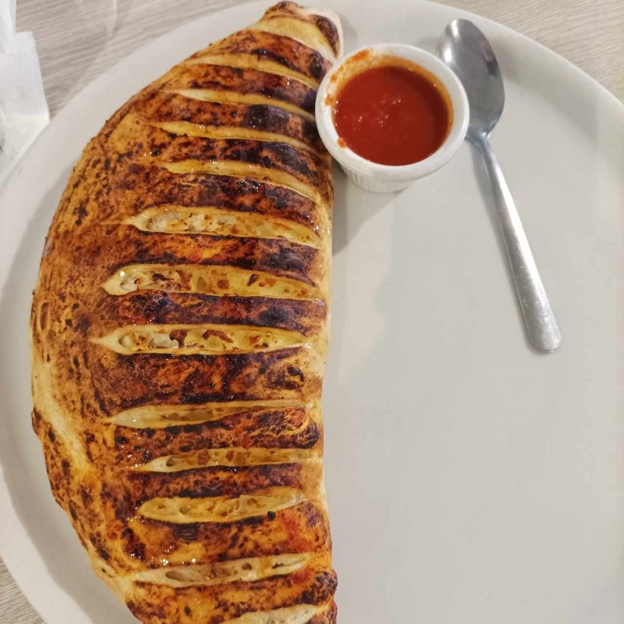 calzone de pollo