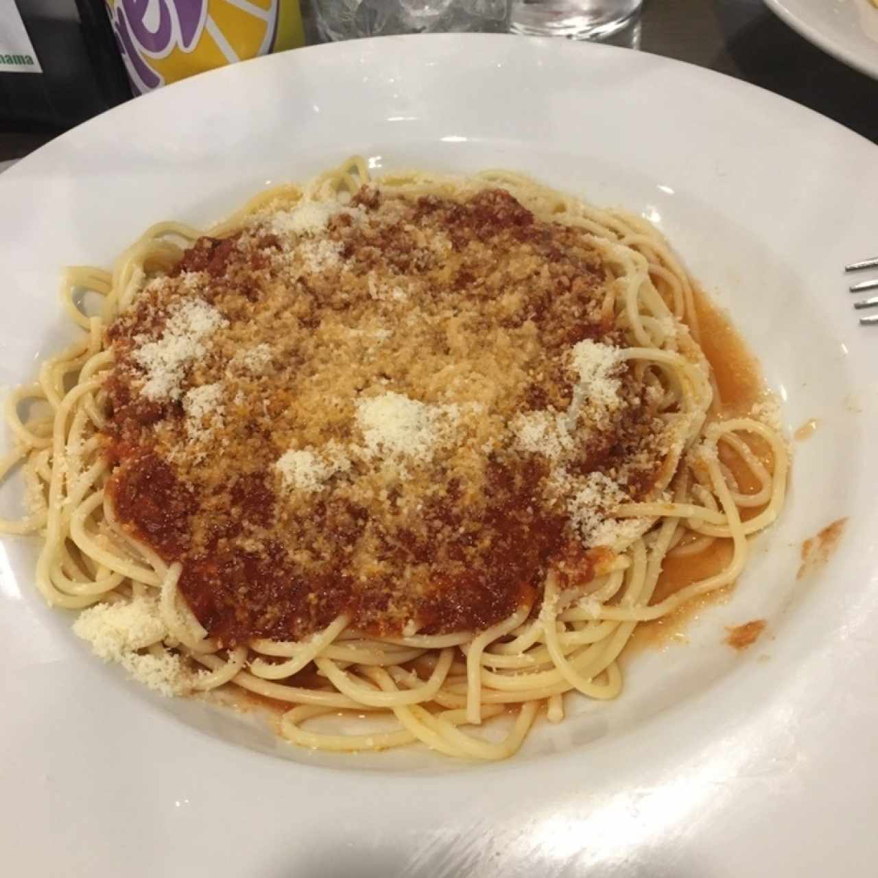 Spaguetti / Ni a la Bolognesa