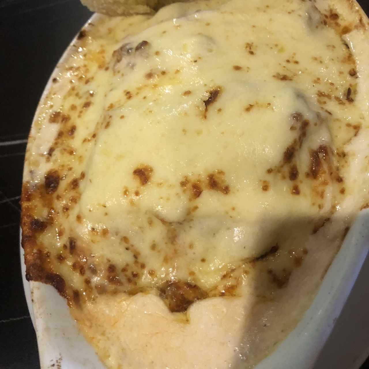 Lasagna gratinada