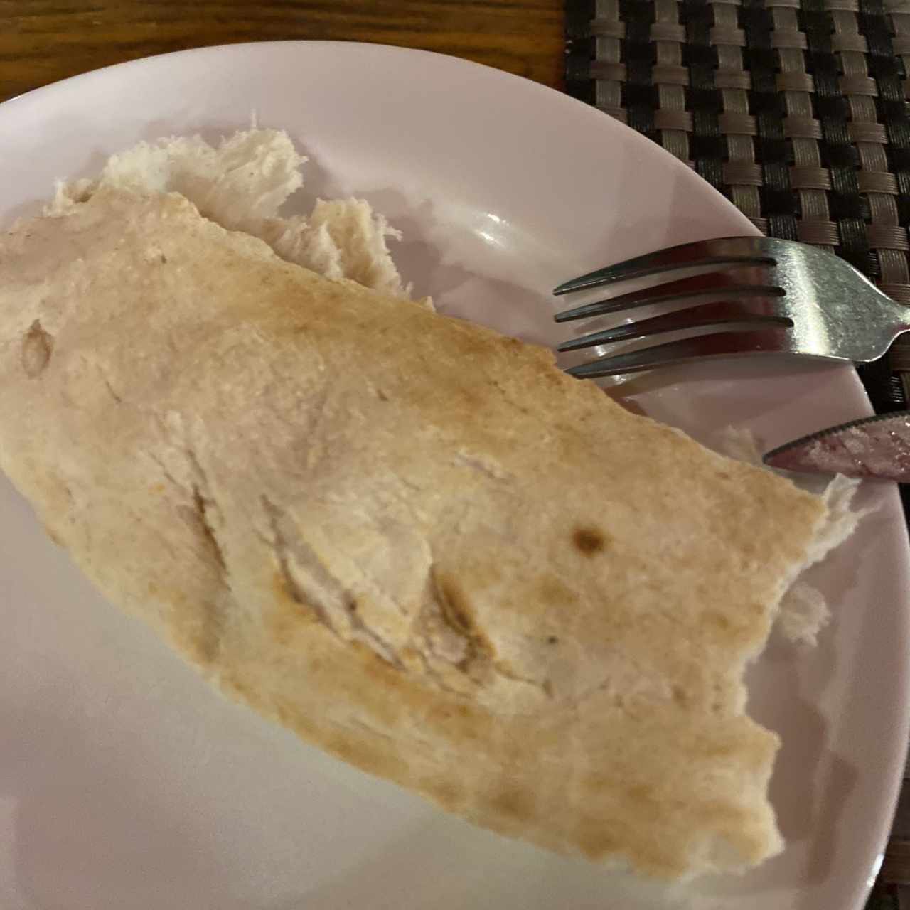 Berenjena a la Vinagreta con Pan Pita