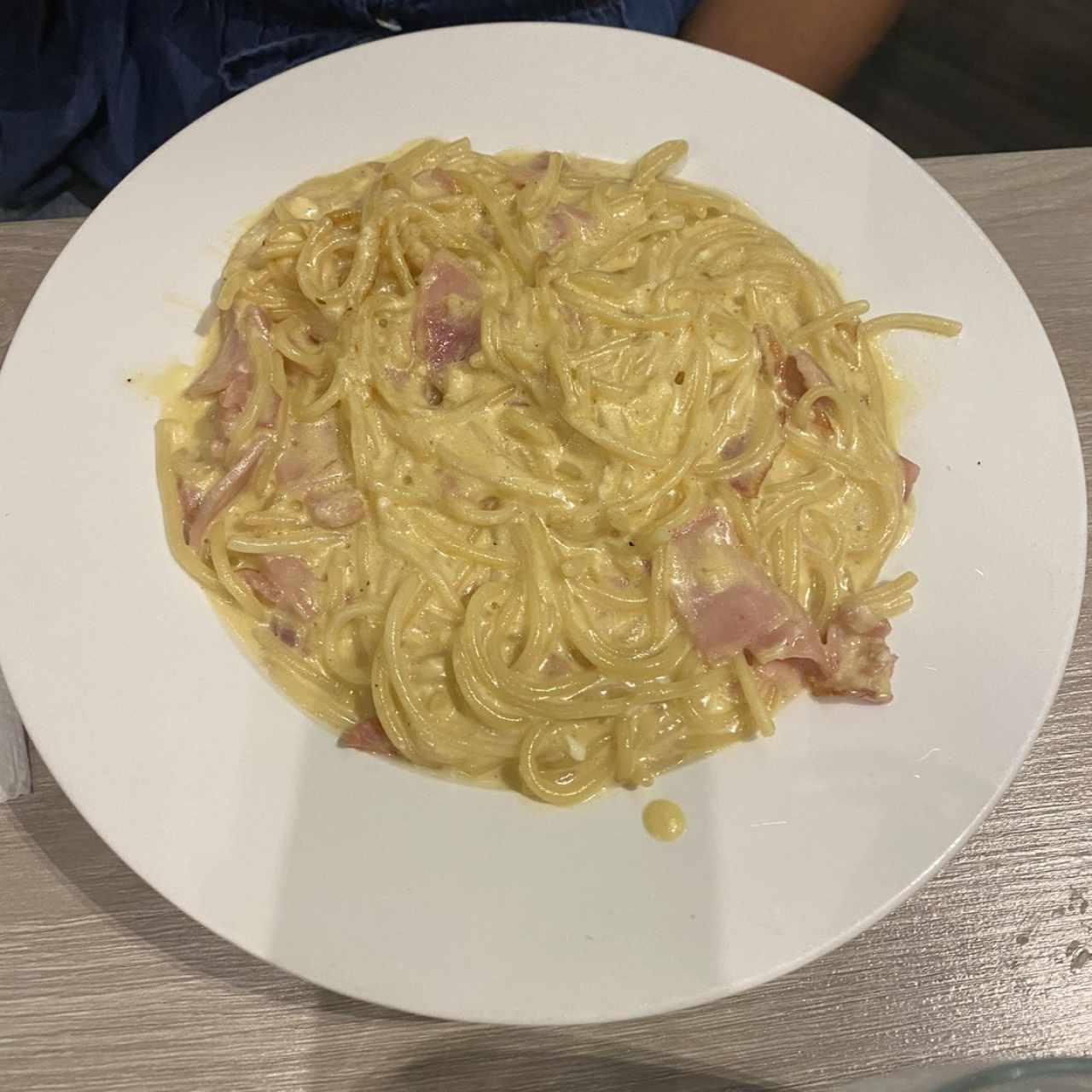 Pastas Largas - Carbonara