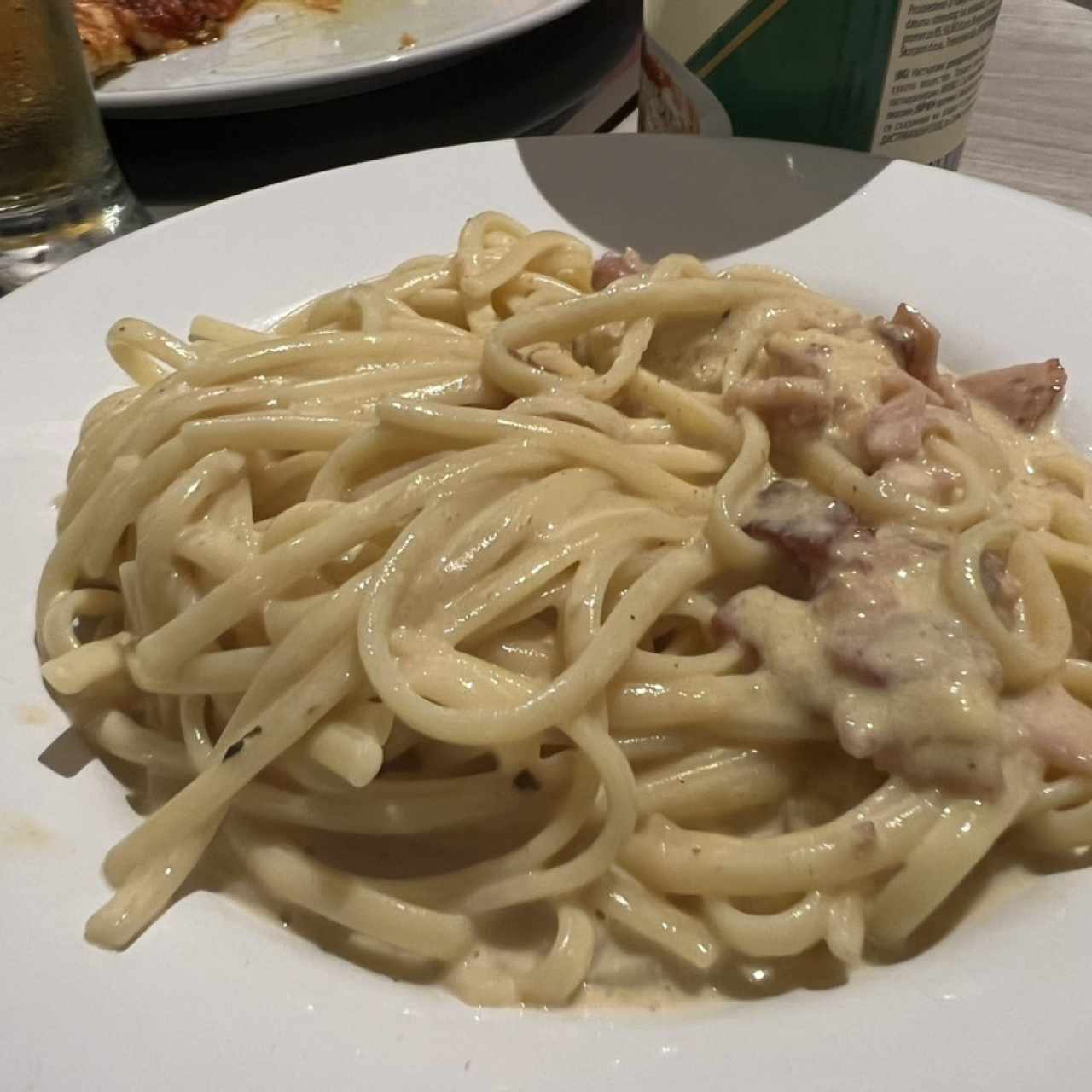 Pastas Largas - Carbonara