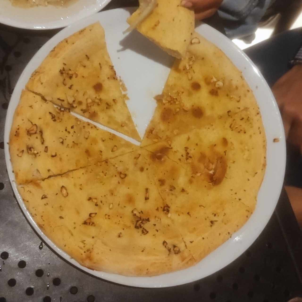 Pan Pita con Ajo