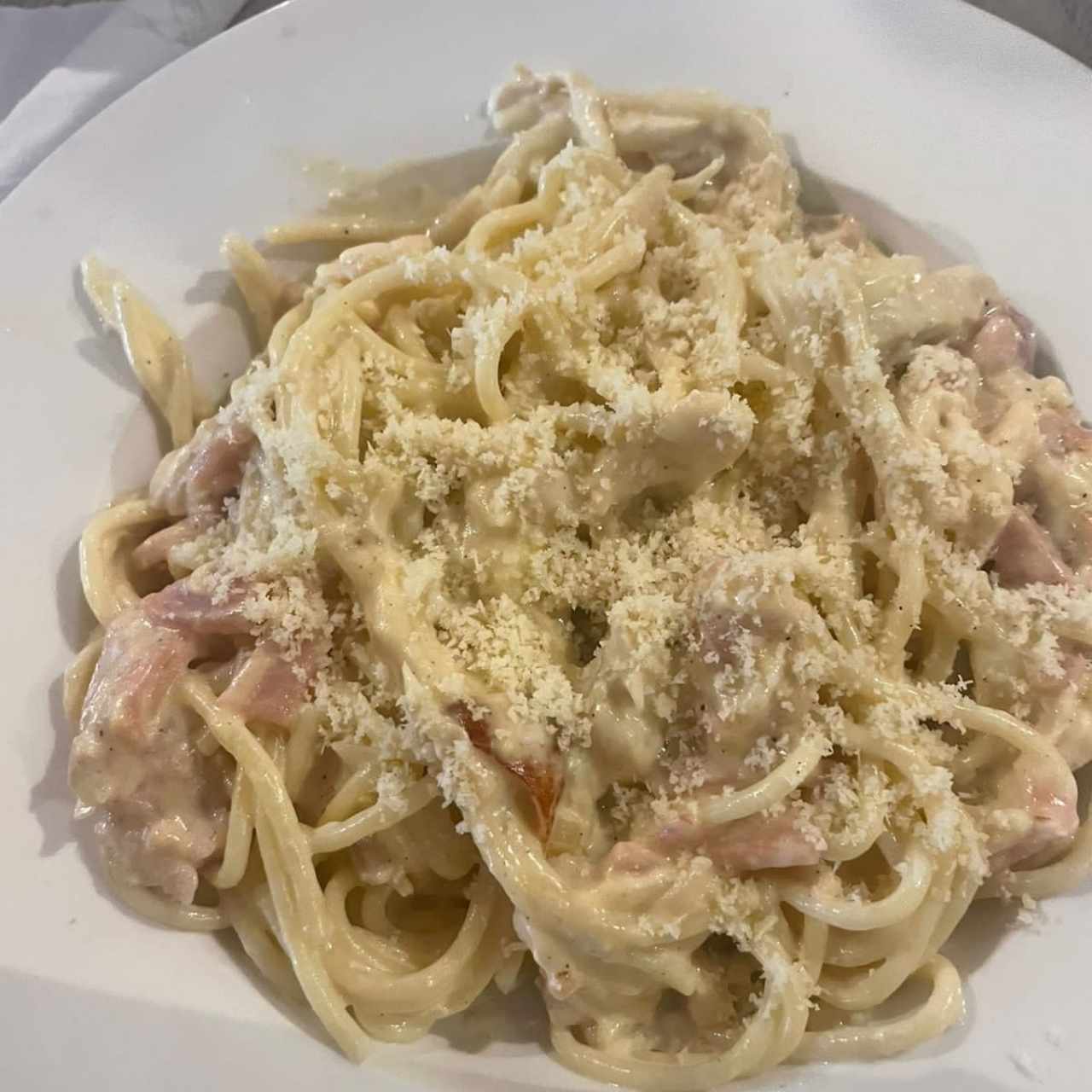 Spaguetti / Ni a la Carbonara