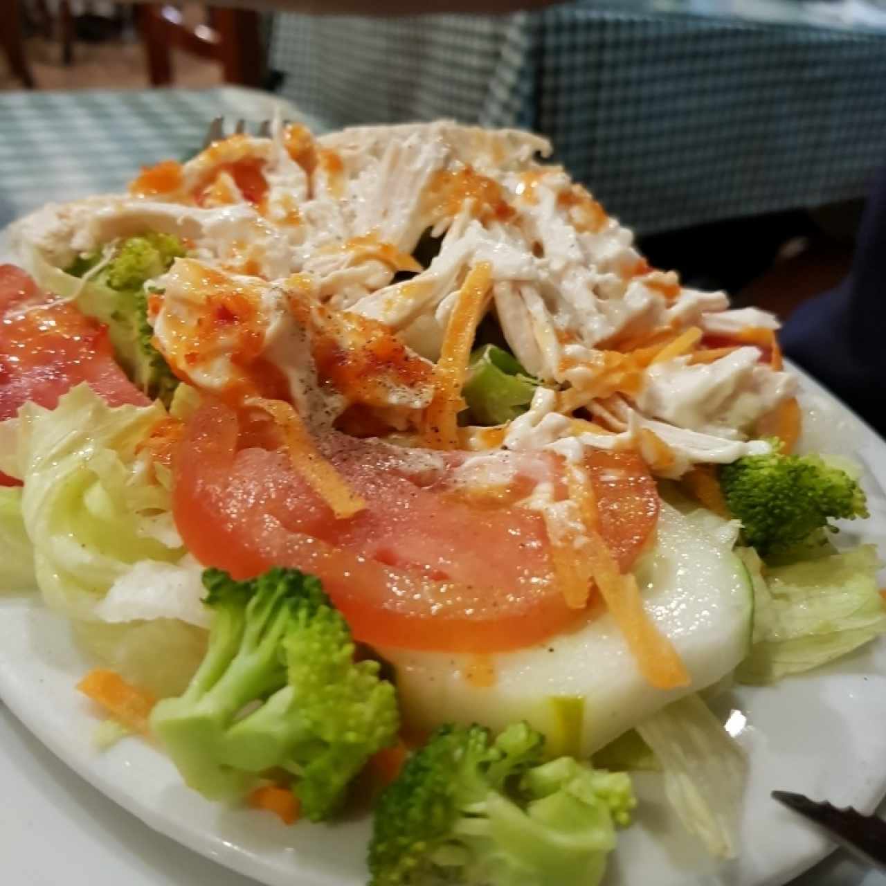 ensalada de pollo 