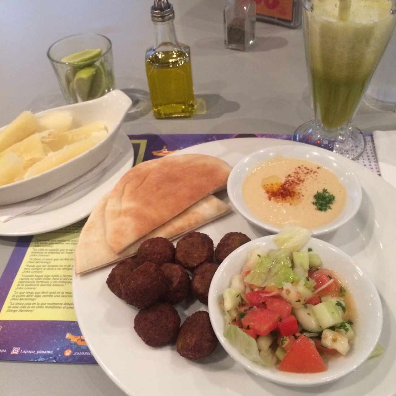 APERITIVOS - Plato de falafel