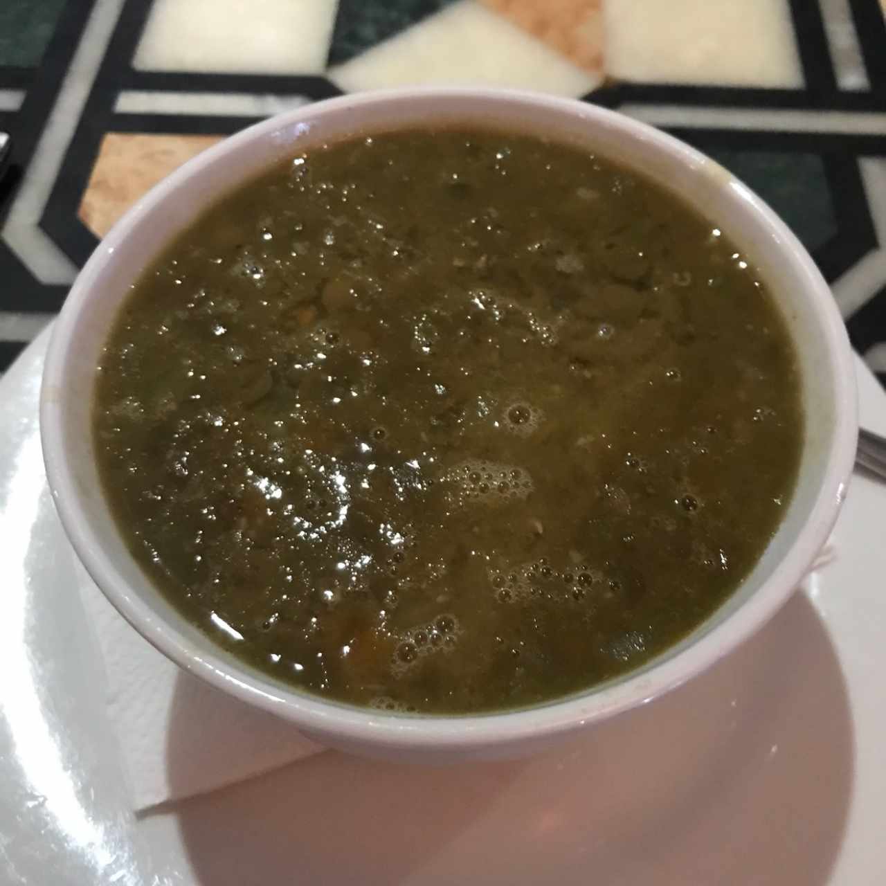 Sopa de lenteja