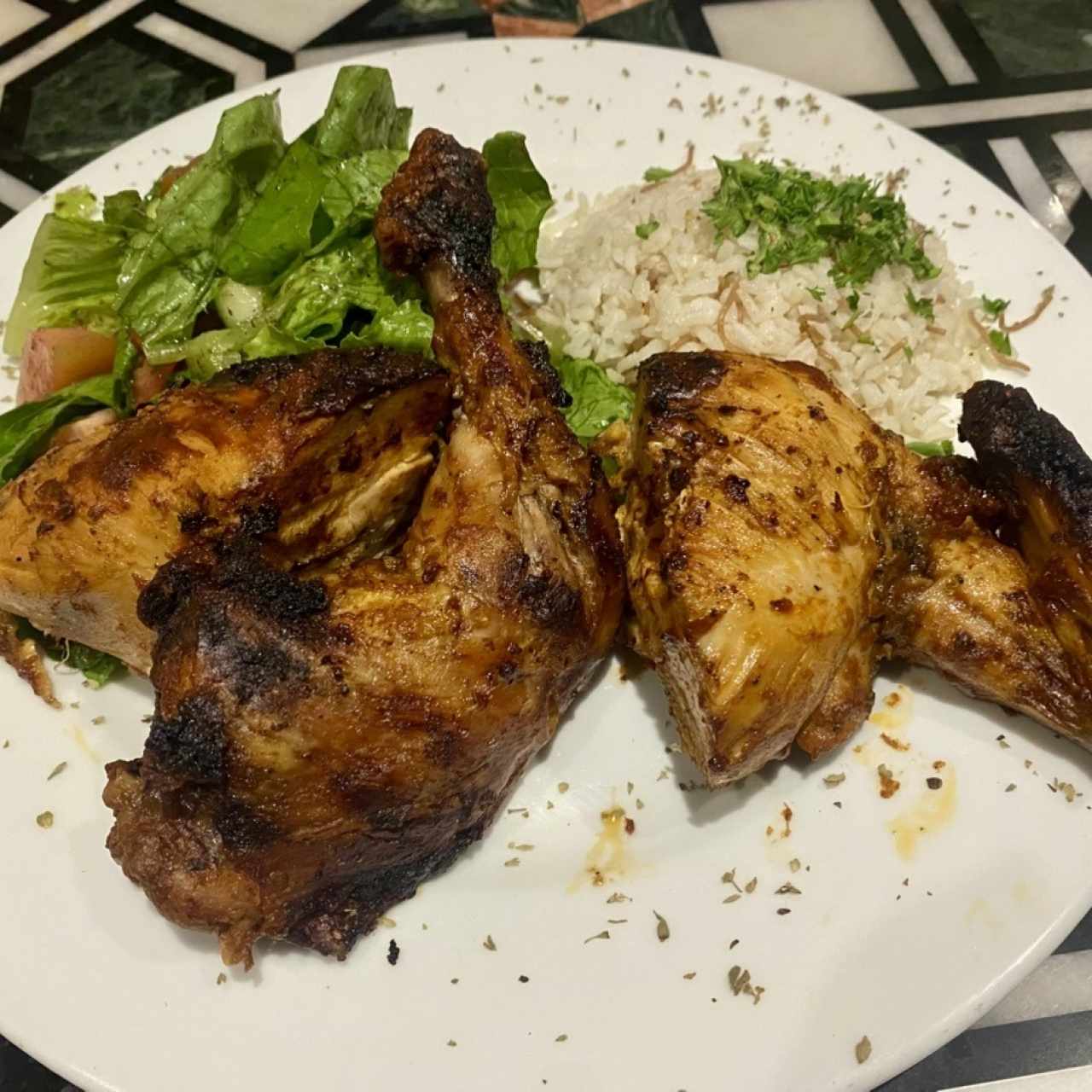 Pollo Libanés al Carbón