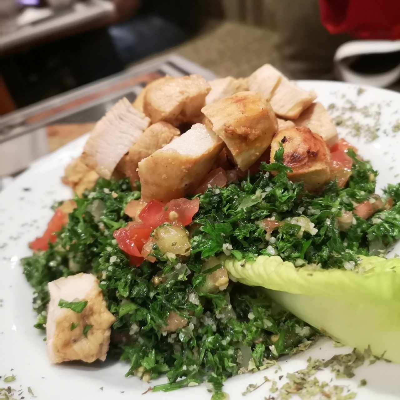 Ensalada Tabouleh con Pollo 