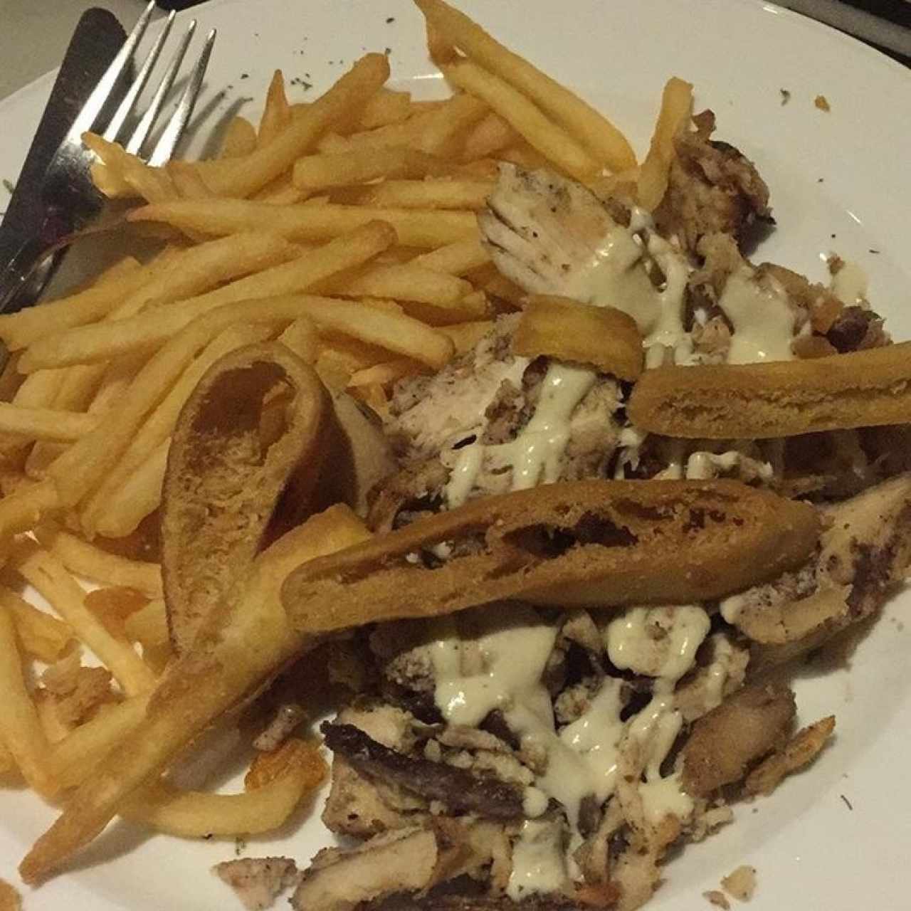 shawarama de pollo 