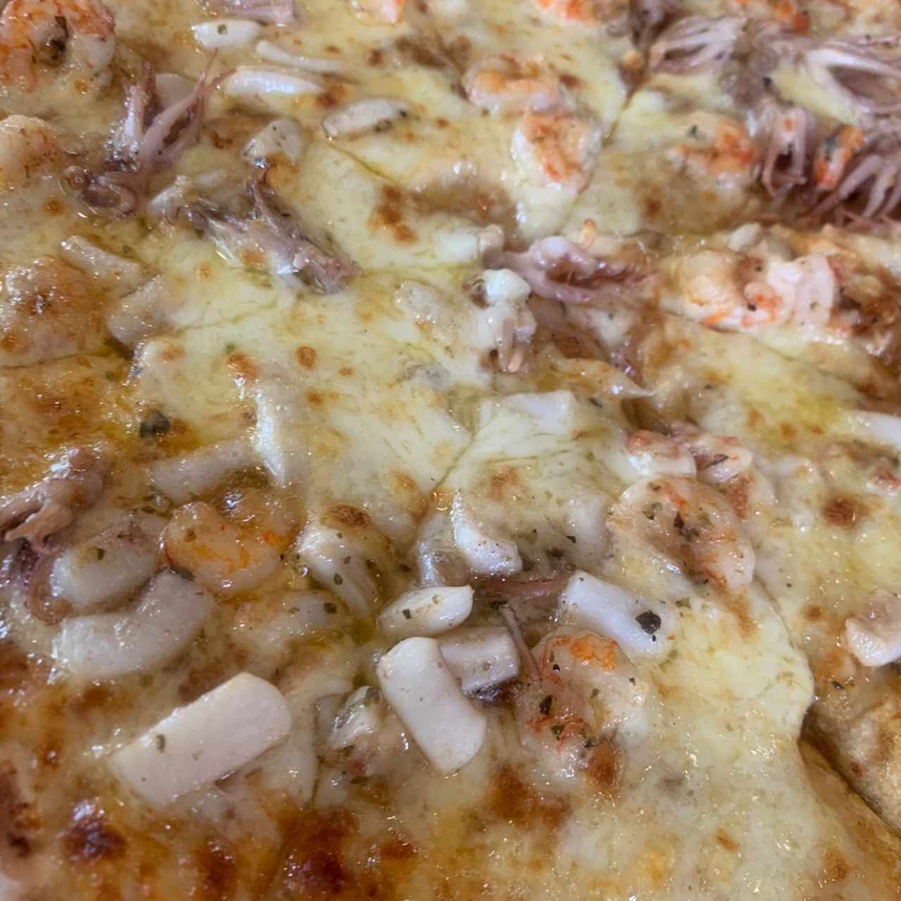 Pizzas - Pizza con Mariscos