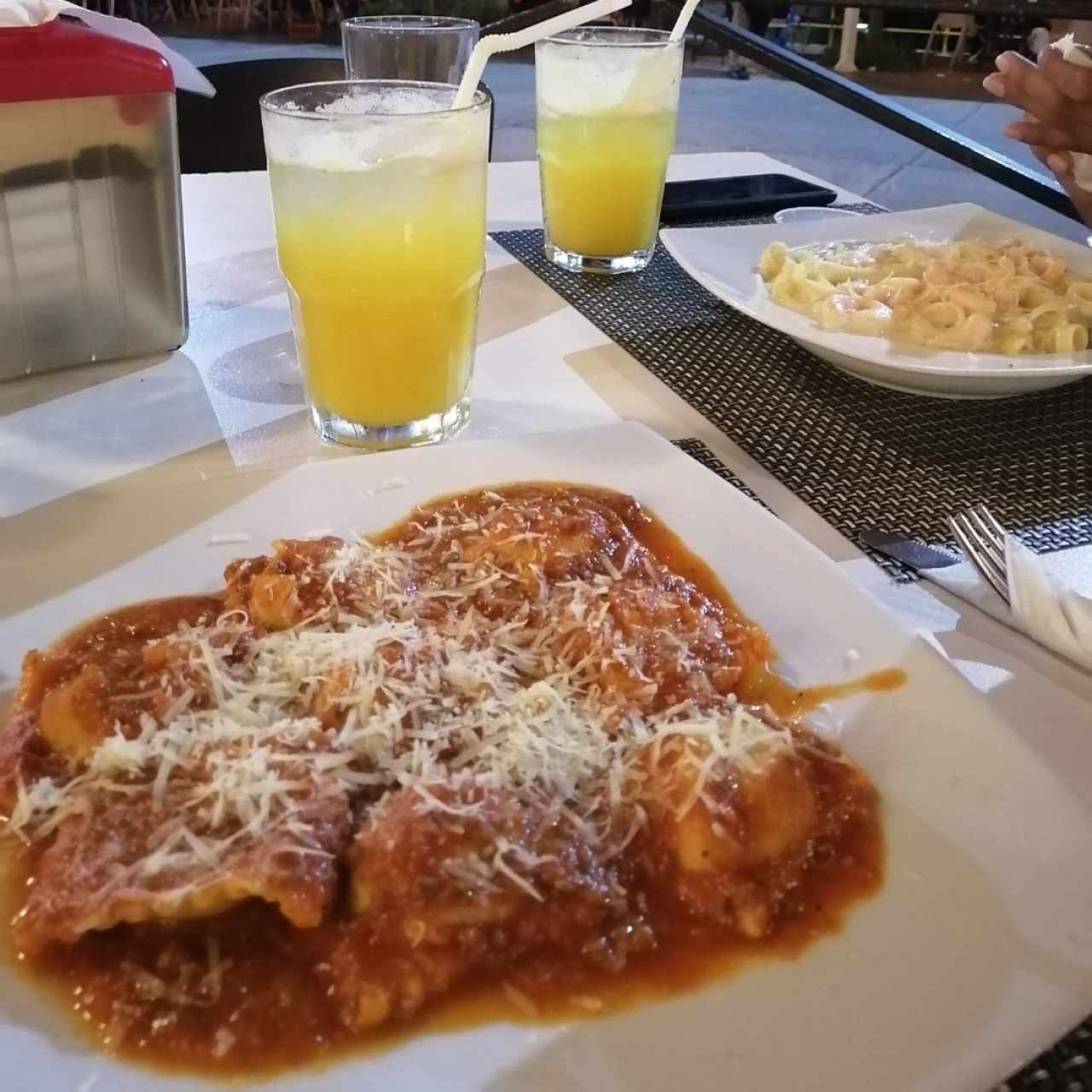 Raviolis de carne