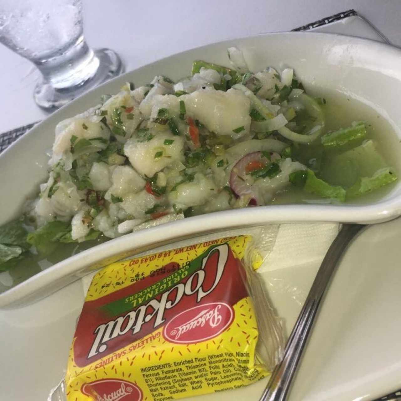 ceviche de corvina