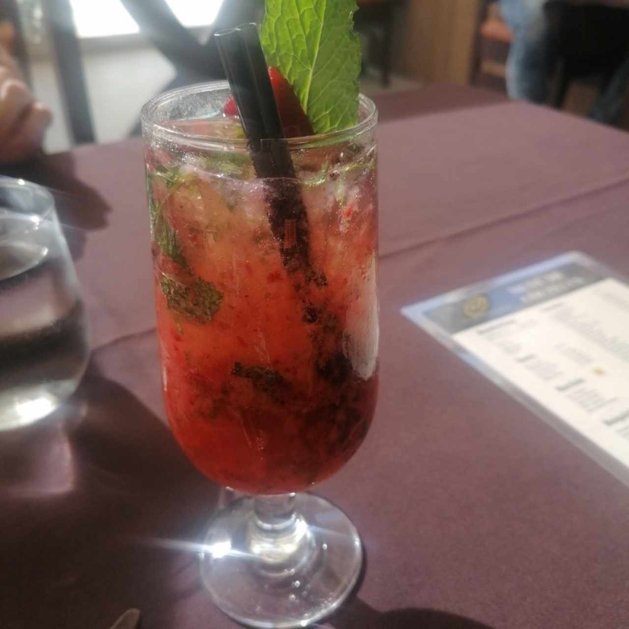 Mojito de fresa