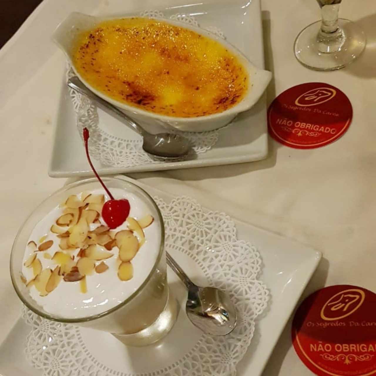 3 leches y Crème brûlée