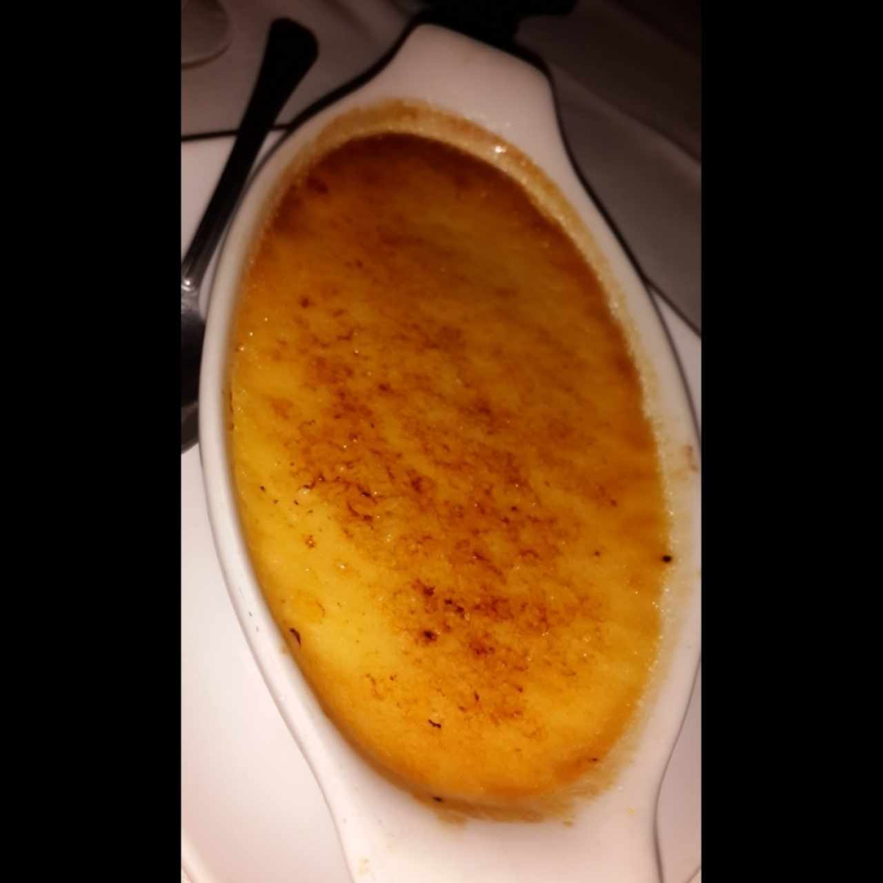 creme brulee.