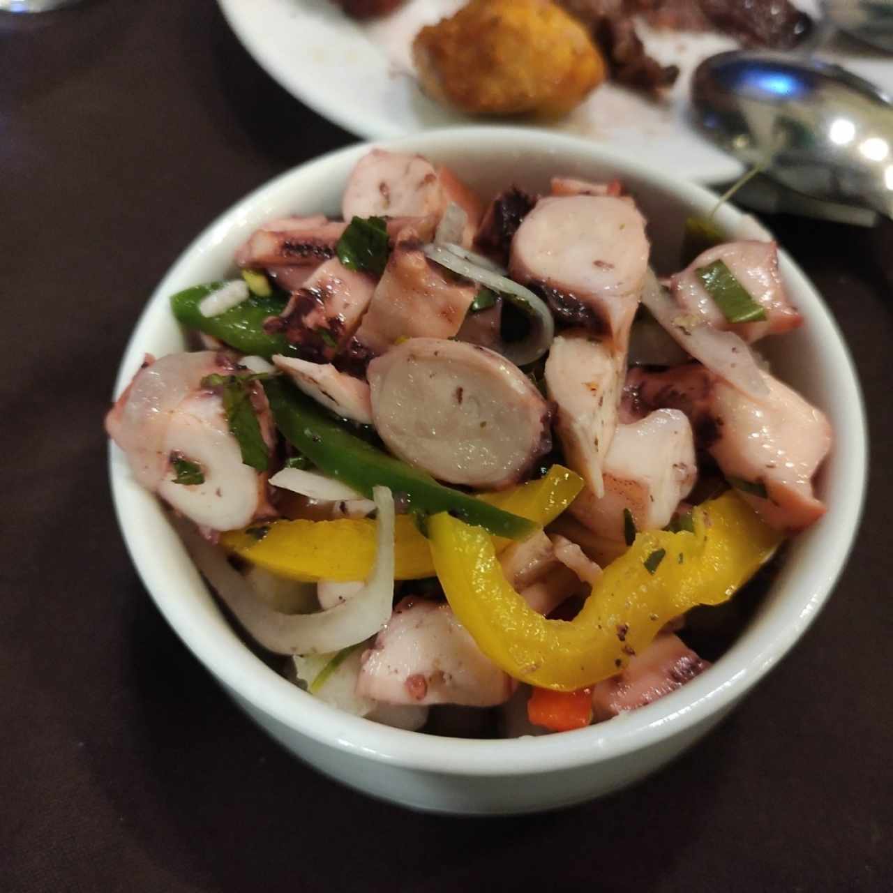 ceviche de pulpo 