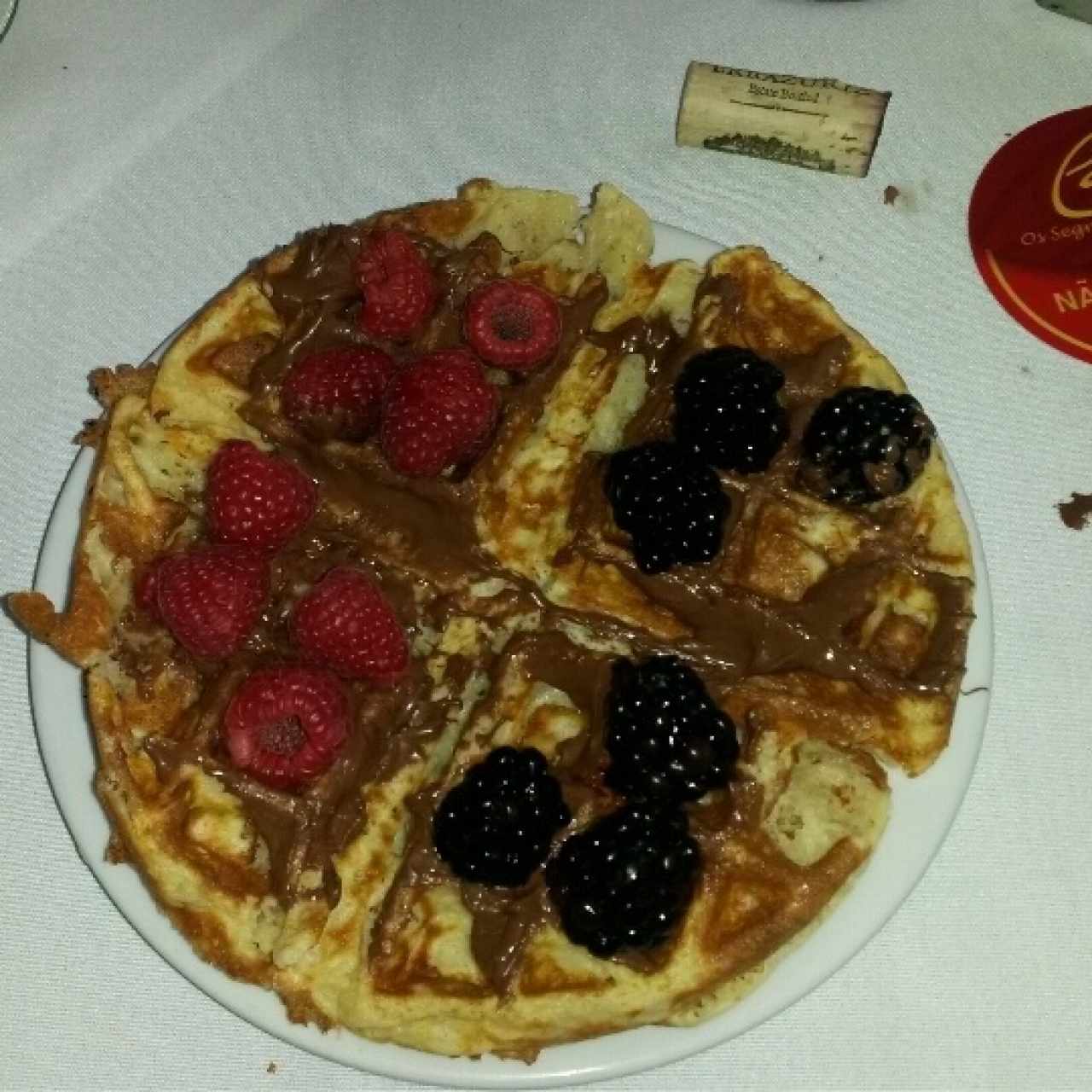 Waffle con Nutella