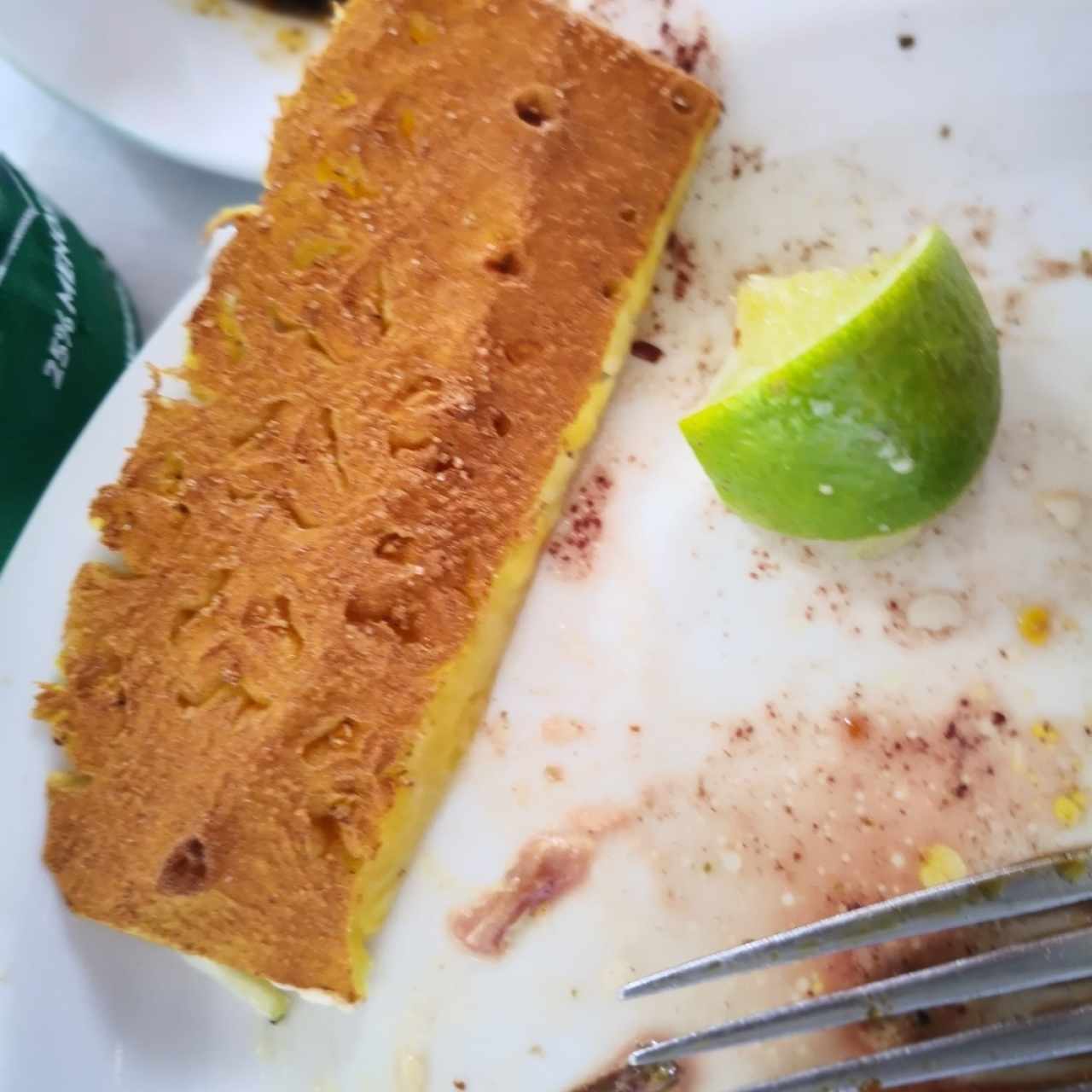 piña con canela