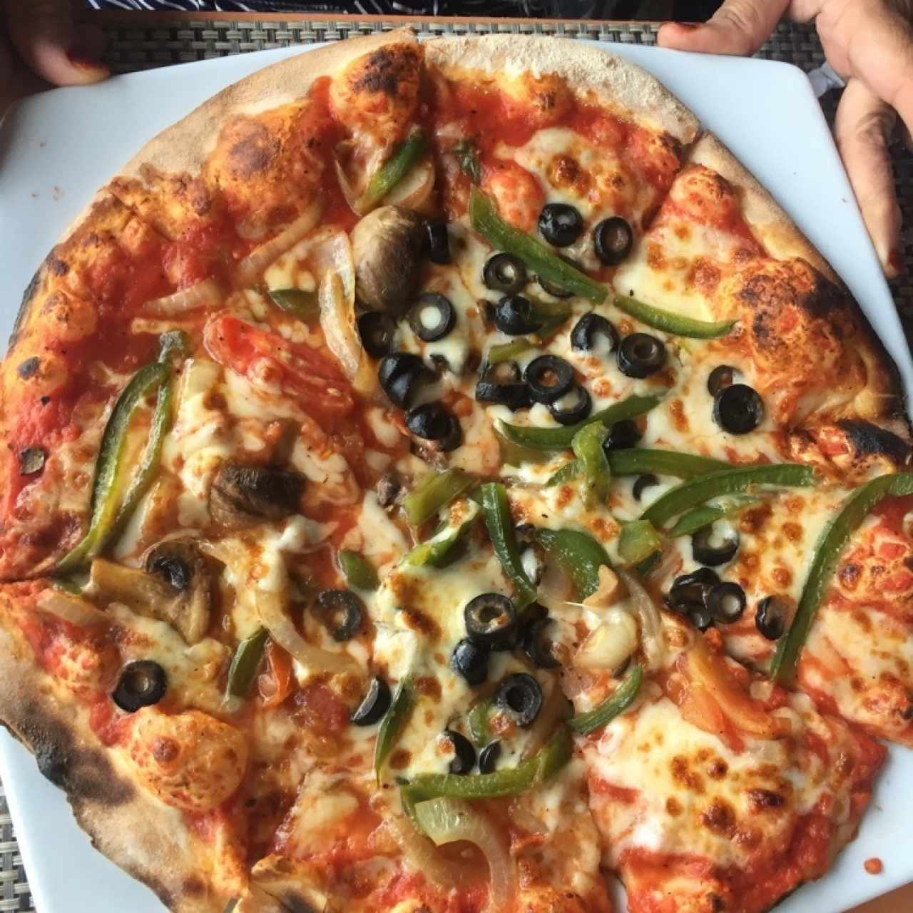 pizza vegetariana