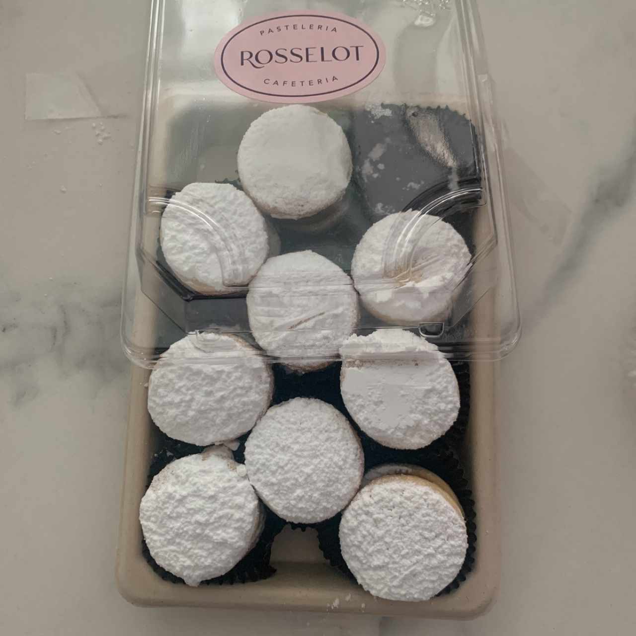 Mini Alfajores de Maicena (10 unidades)