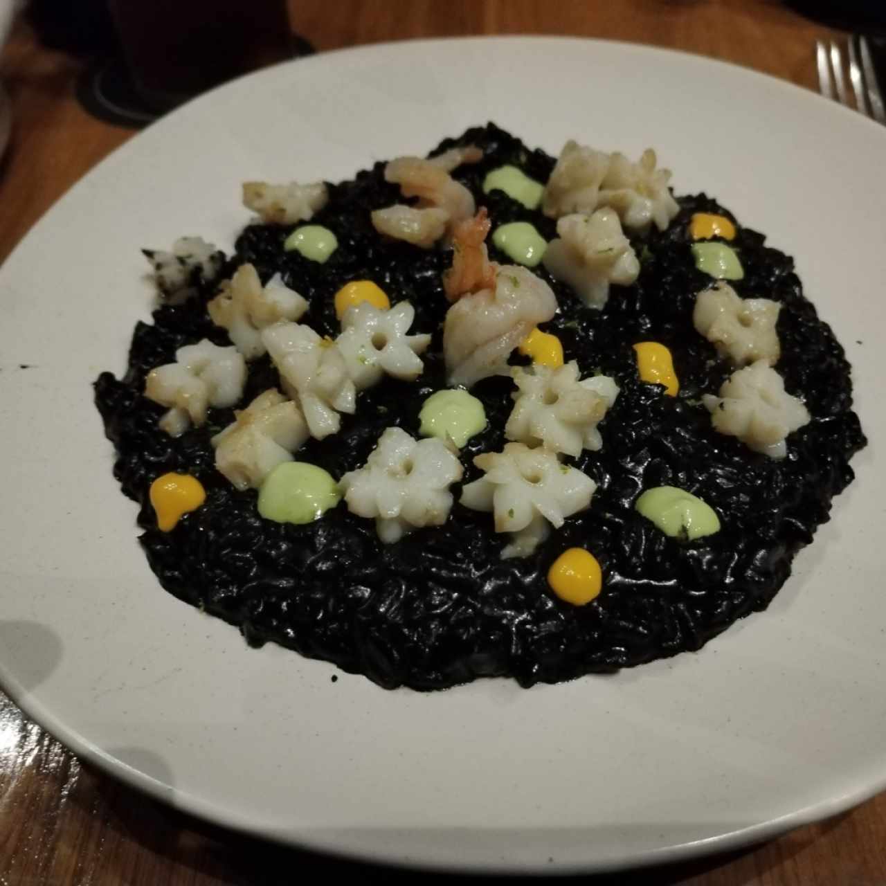 Plato Fuerte - Arroz negro Maito